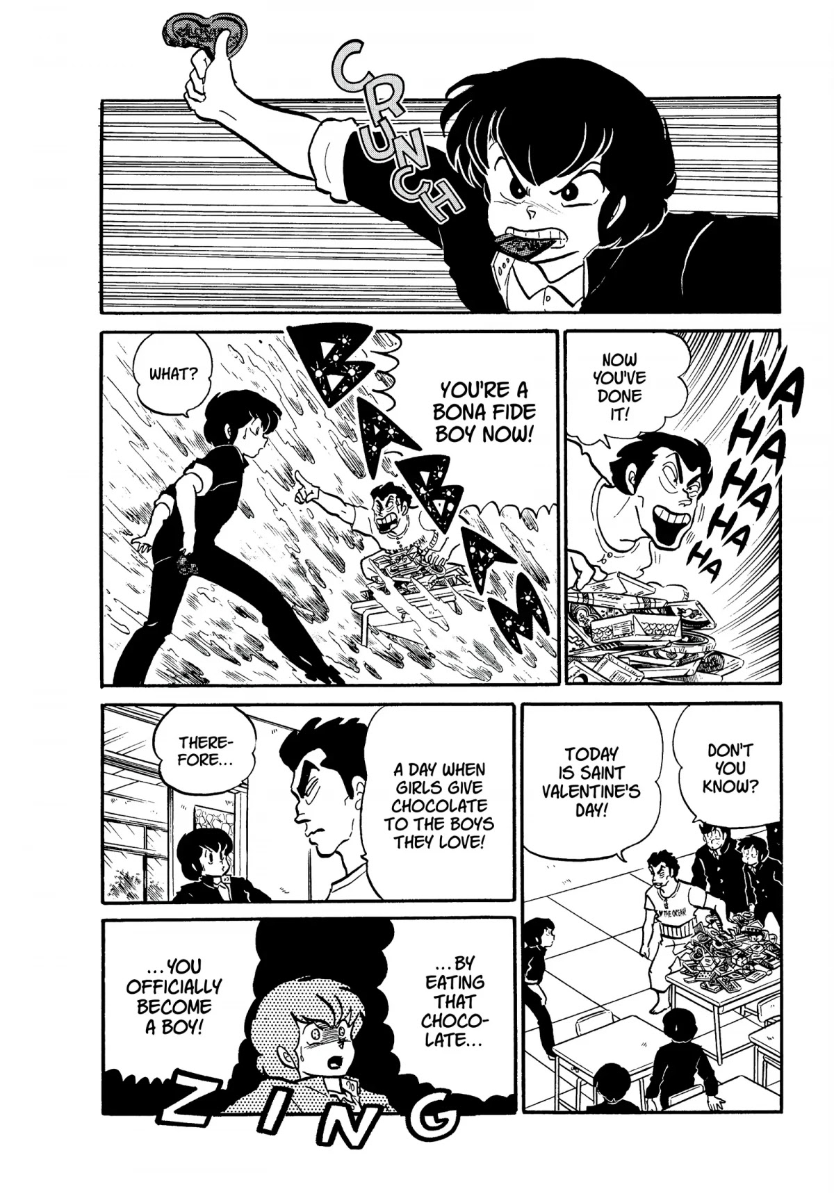 Urusei Yatsura Chapter 169 page 10 - Chapter 169: A Valentine’s of Father-Daughter Love!