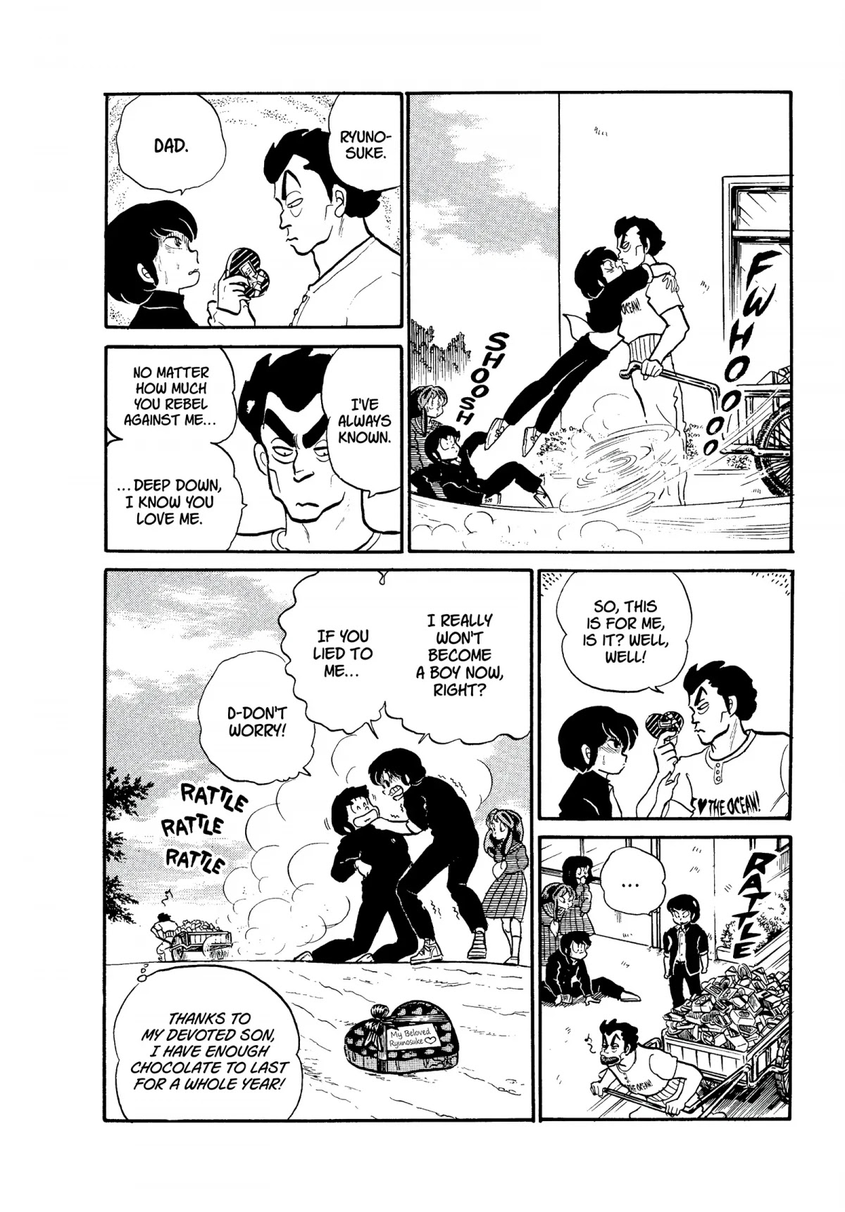 Urusei Yatsura Chapter 169 page 16 - Chapter 169: A Valentine’s of Father-Daughter Love!