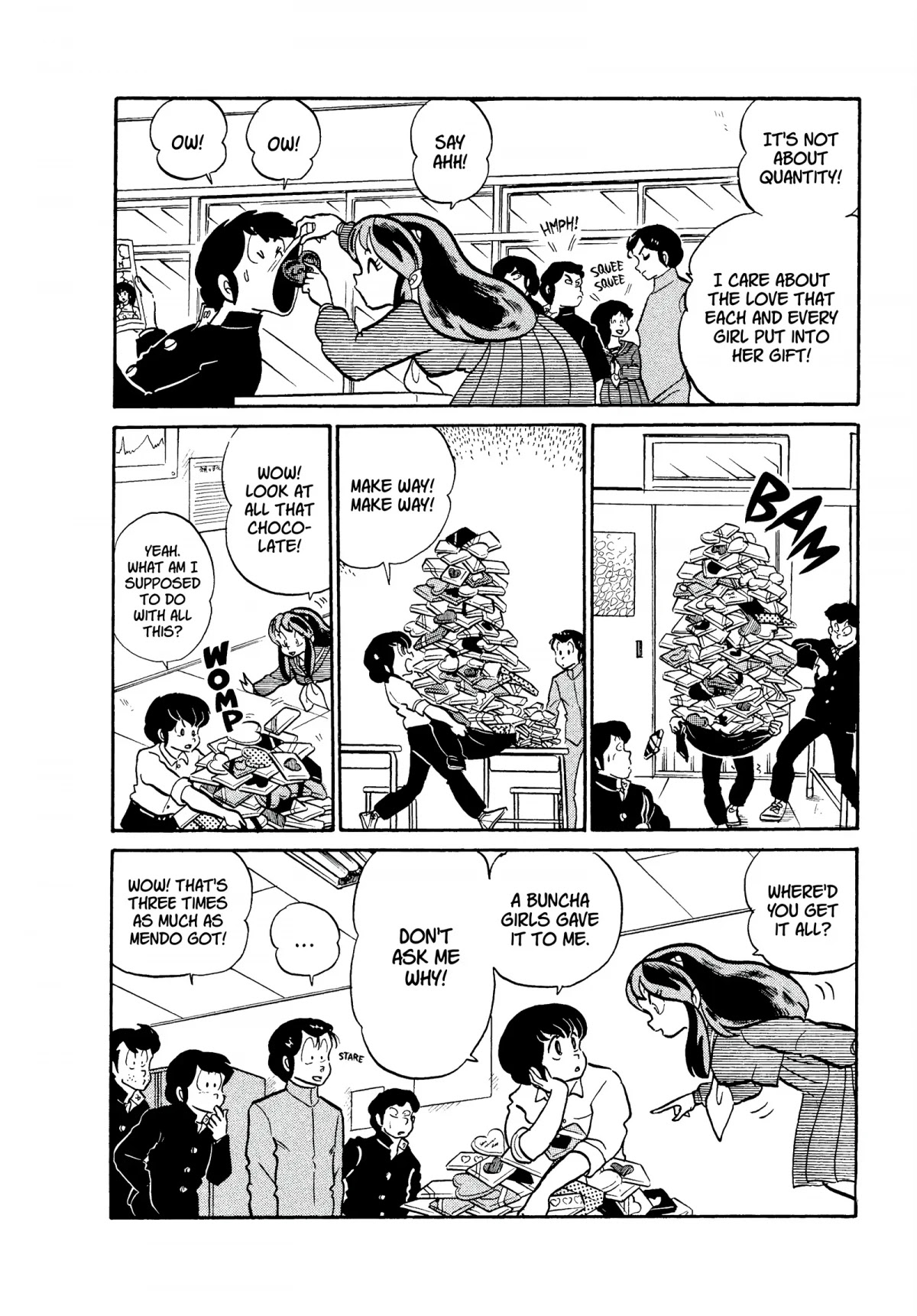 Urusei Yatsura Chapter 169 page 6 - Chapter 169: A Valentine’s of Father-Daughter Love!