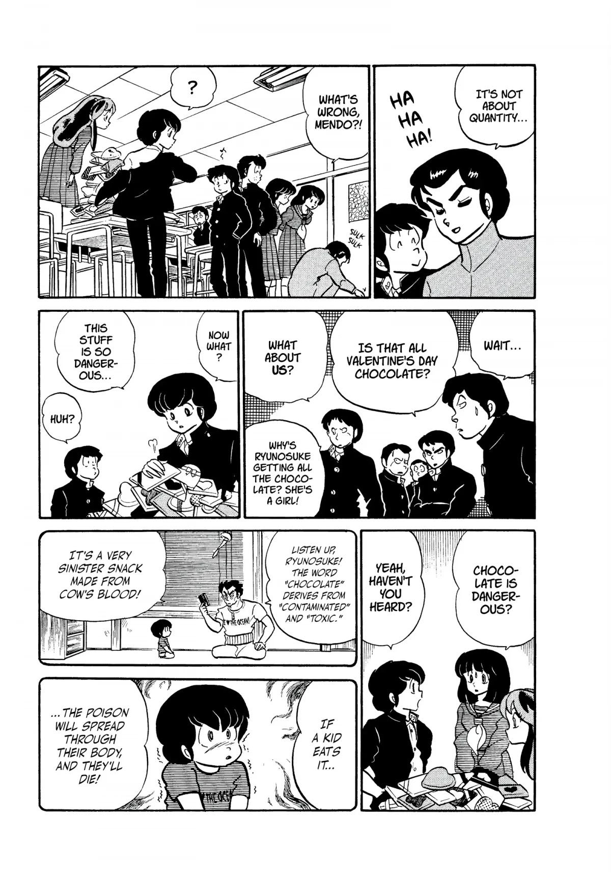 Urusei Yatsura Chapter 169 page 7 - Chapter 169: A Valentine’s of Father-Daughter Love!