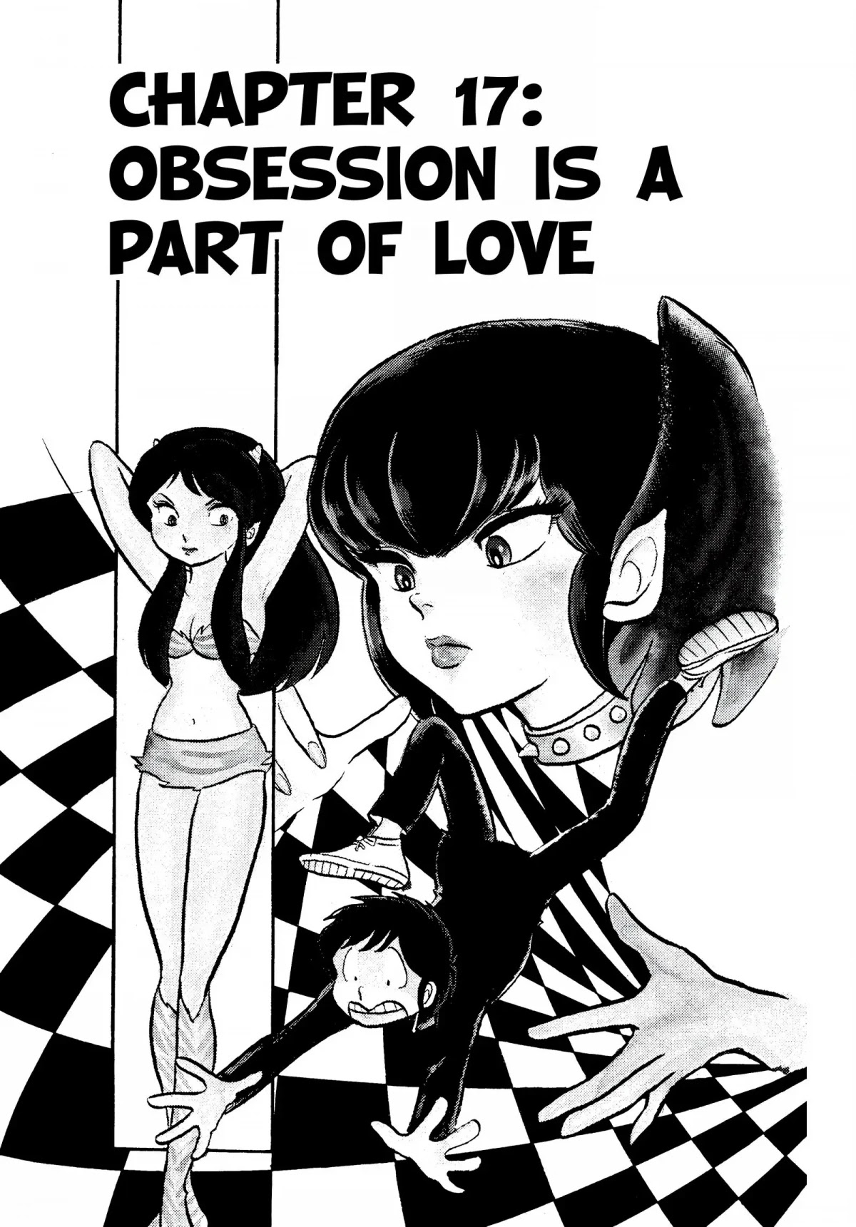 Urusei Yatsura Chapter 17 page 1 - Chapter 17: Obsession Is a Part of Love