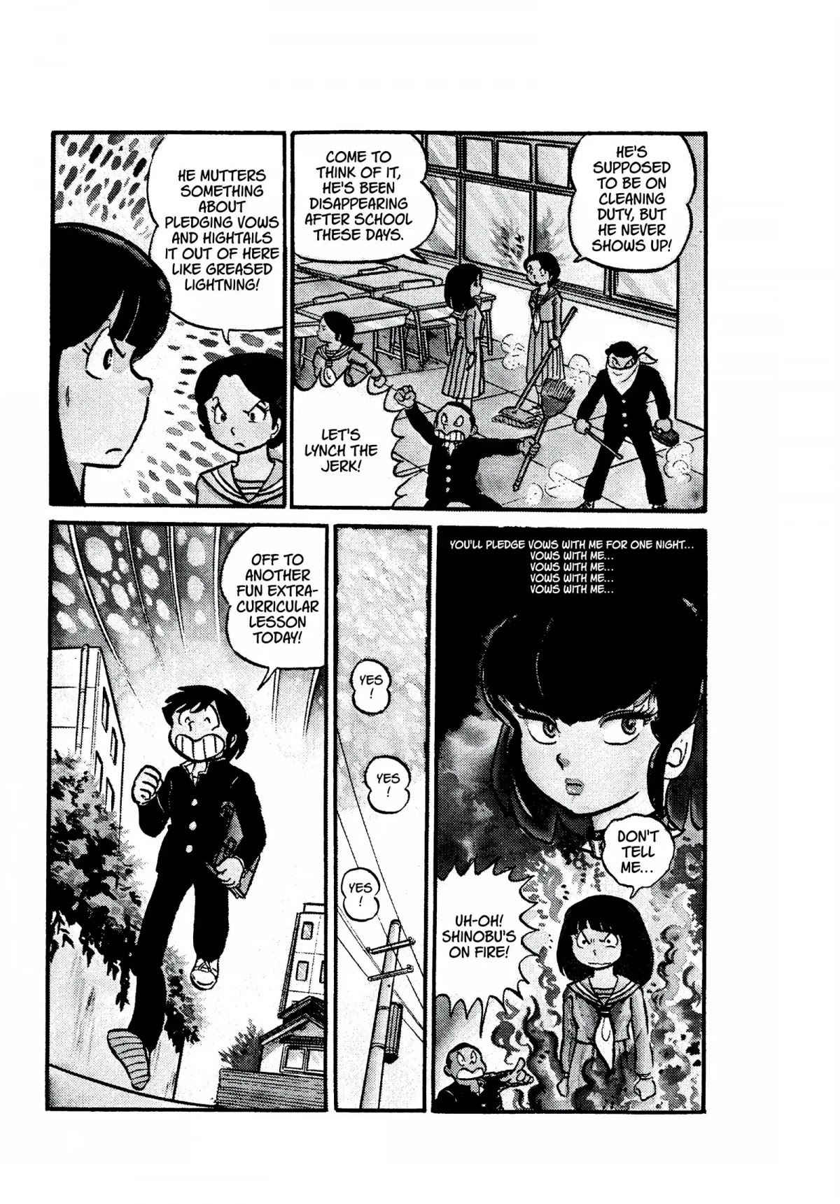 Urusei Yatsura Chapter 17 page 3 - Chapter 17: Obsession Is a Part of Love