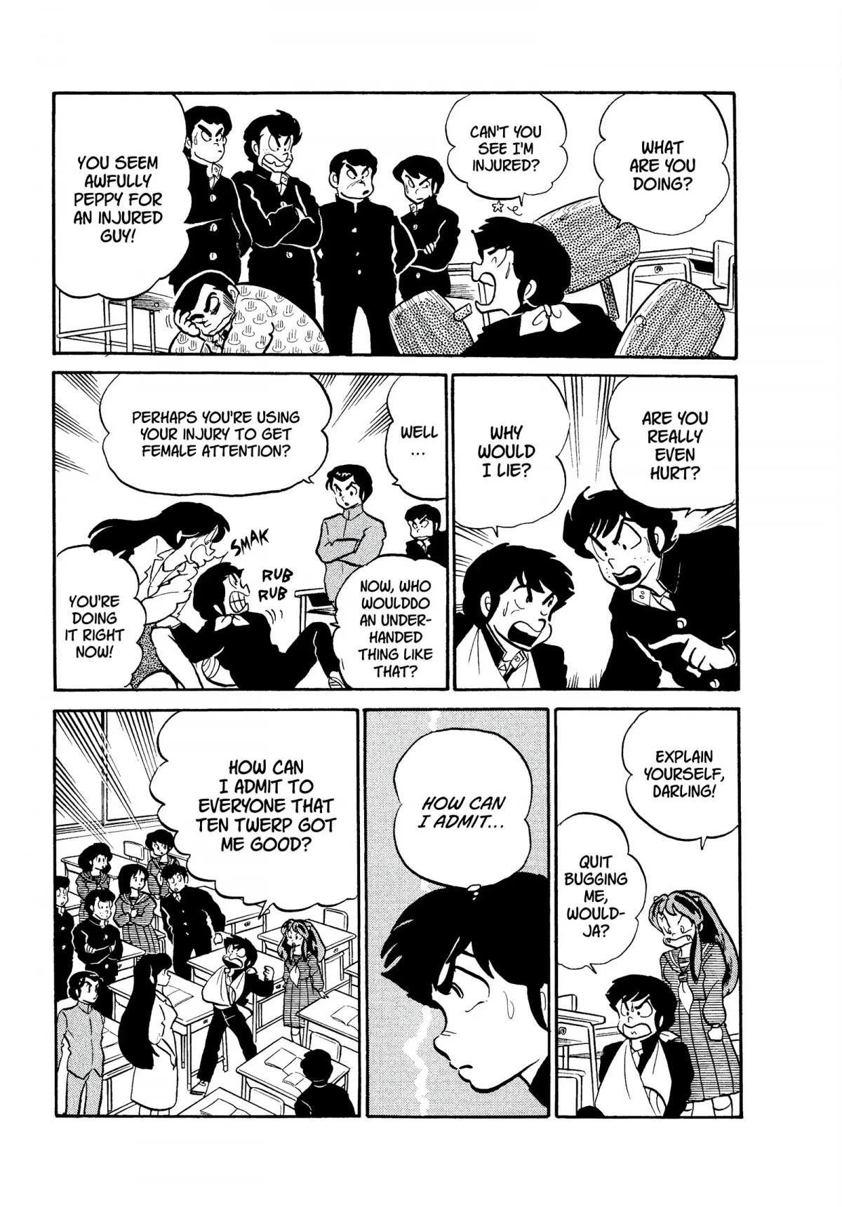 Urusei Yatsura Chapter 170 page 11 - Chapter 170: Deadly Fighter Snapping Turtle Ten