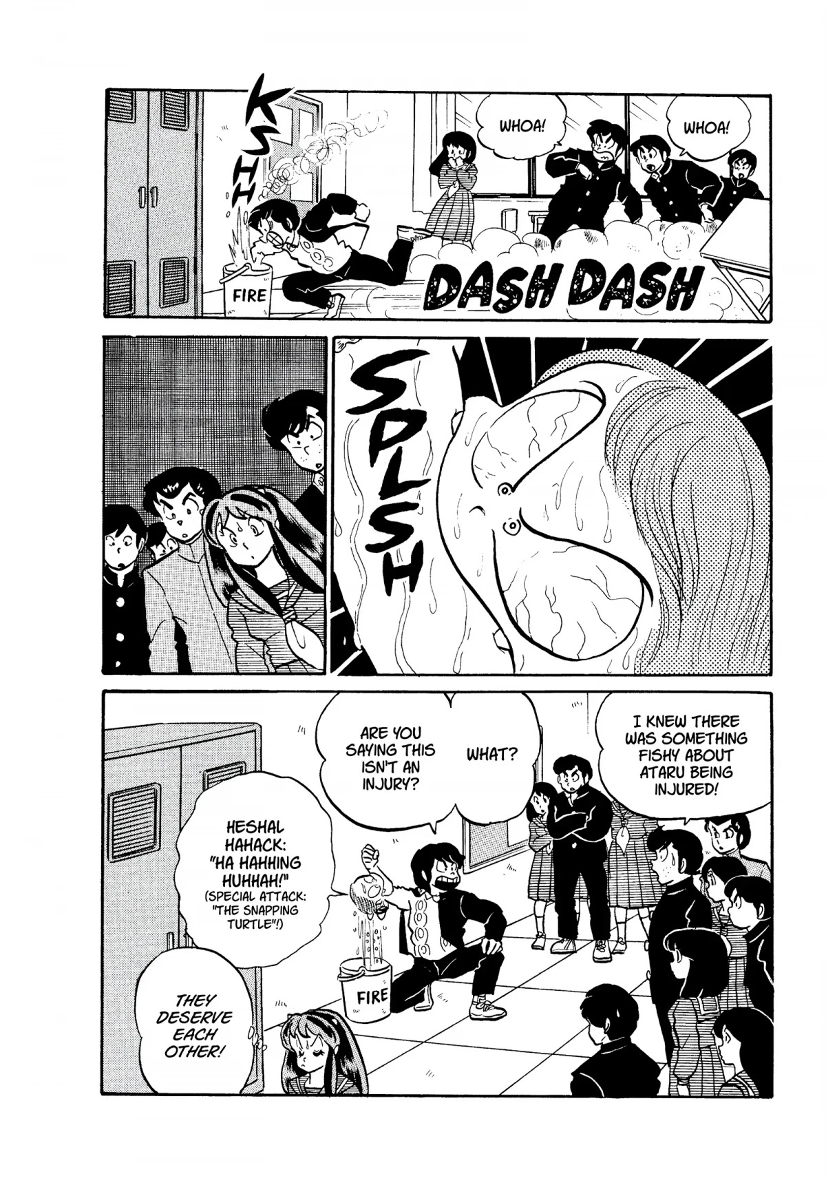 Urusei Yatsura Chapter 170 page 16 - Chapter 170: Deadly Fighter Snapping Turtle Ten