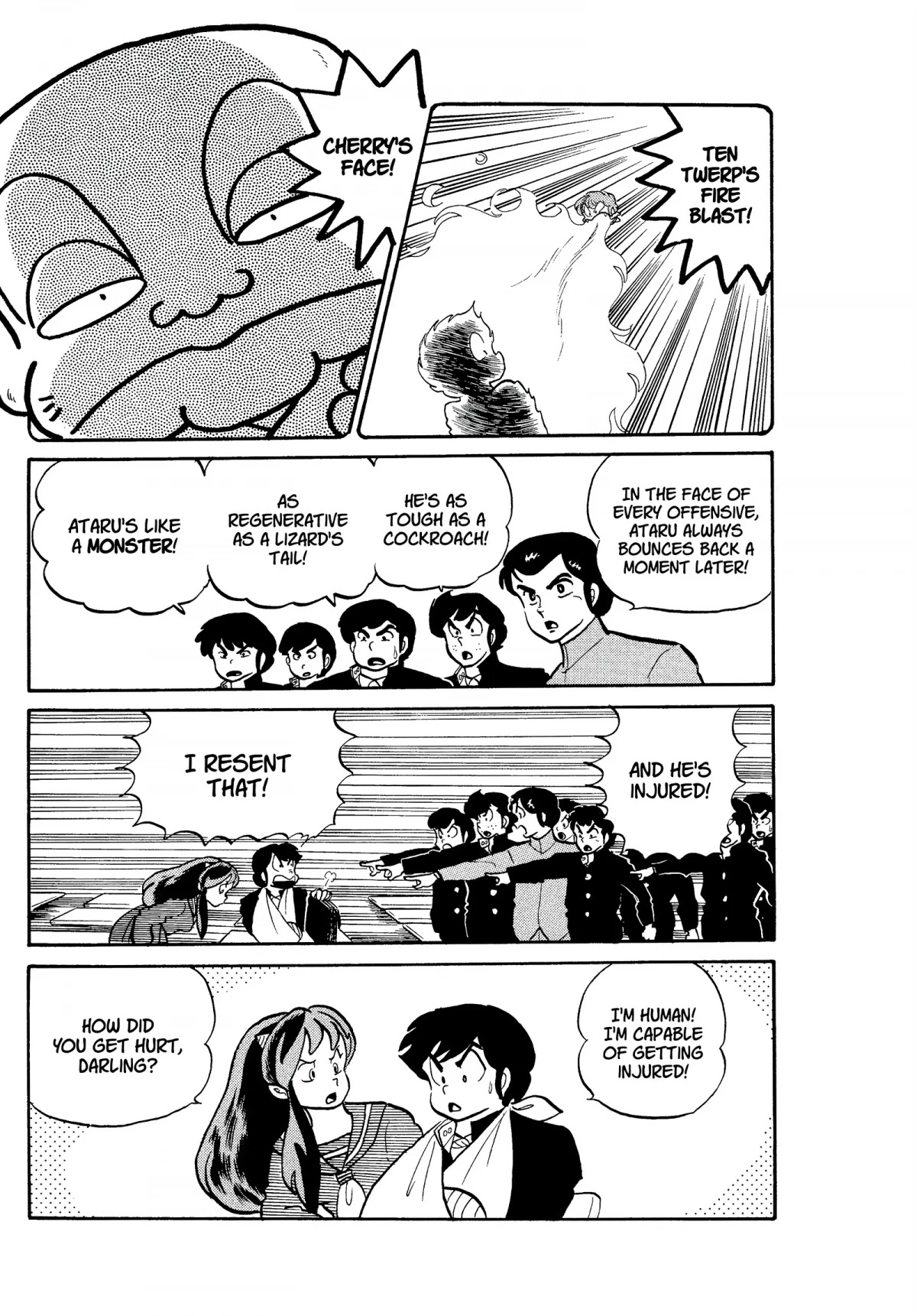 Urusei Yatsura Chapter 170 page 5 - Chapter 170: Deadly Fighter Snapping Turtle Ten