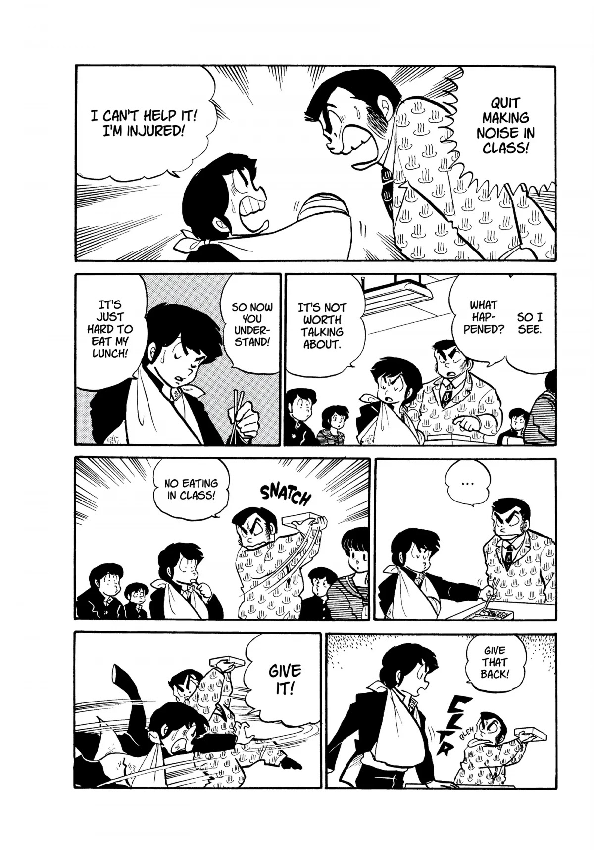 Urusei Yatsura Chapter 170 page 8 - Chapter 170: Deadly Fighter Snapping Turtle Ten