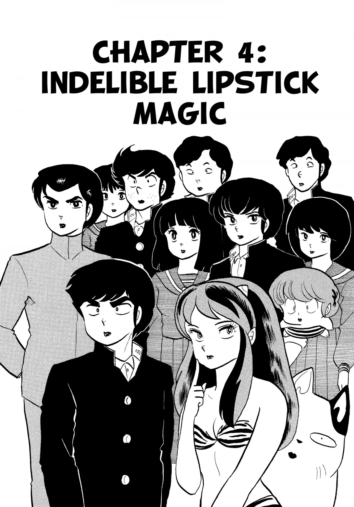 Urusei Yatsura Chapter 172 page 1 - Chapter 172: Indelible Lipstick Magic