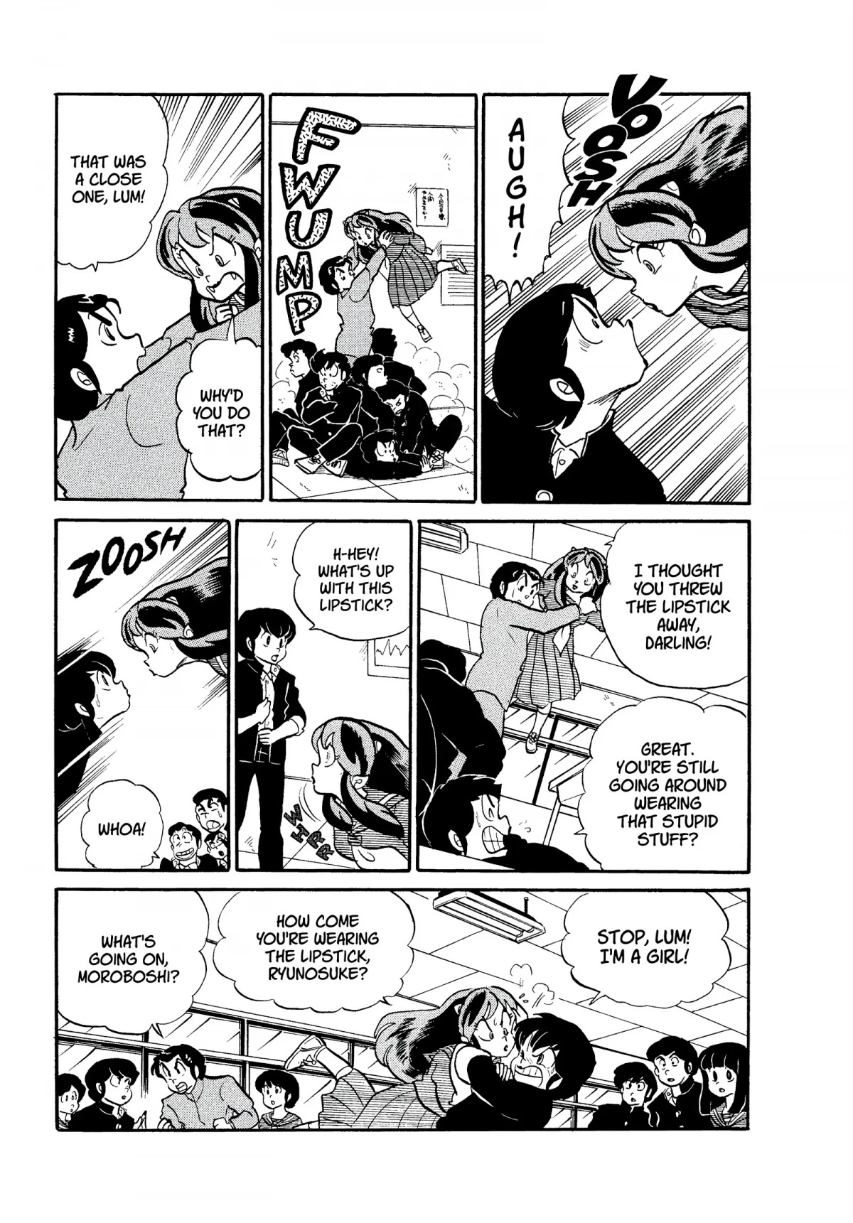 Urusei Yatsura Chapter 172 page 11 - Chapter 172: Indelible Lipstick Magic
