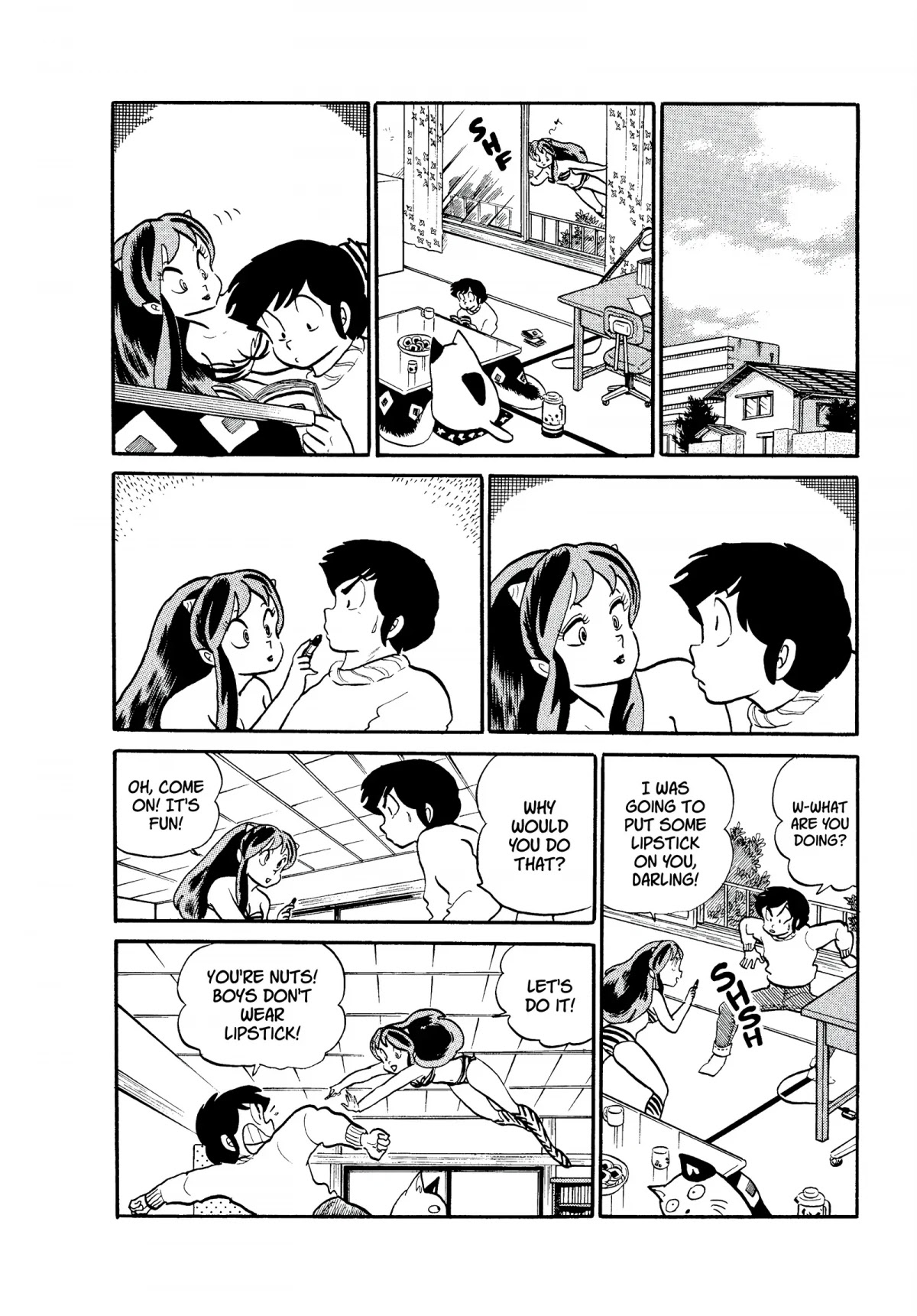 Urusei Yatsura Chapter 172 page 4 - Chapter 172: Indelible Lipstick Magic