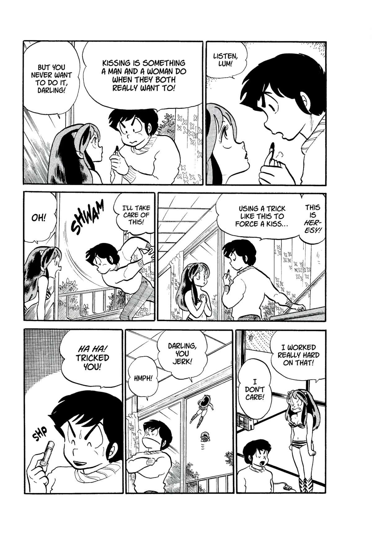 Urusei Yatsura Chapter 172 page 7 - Chapter 172: Indelible Lipstick Magic