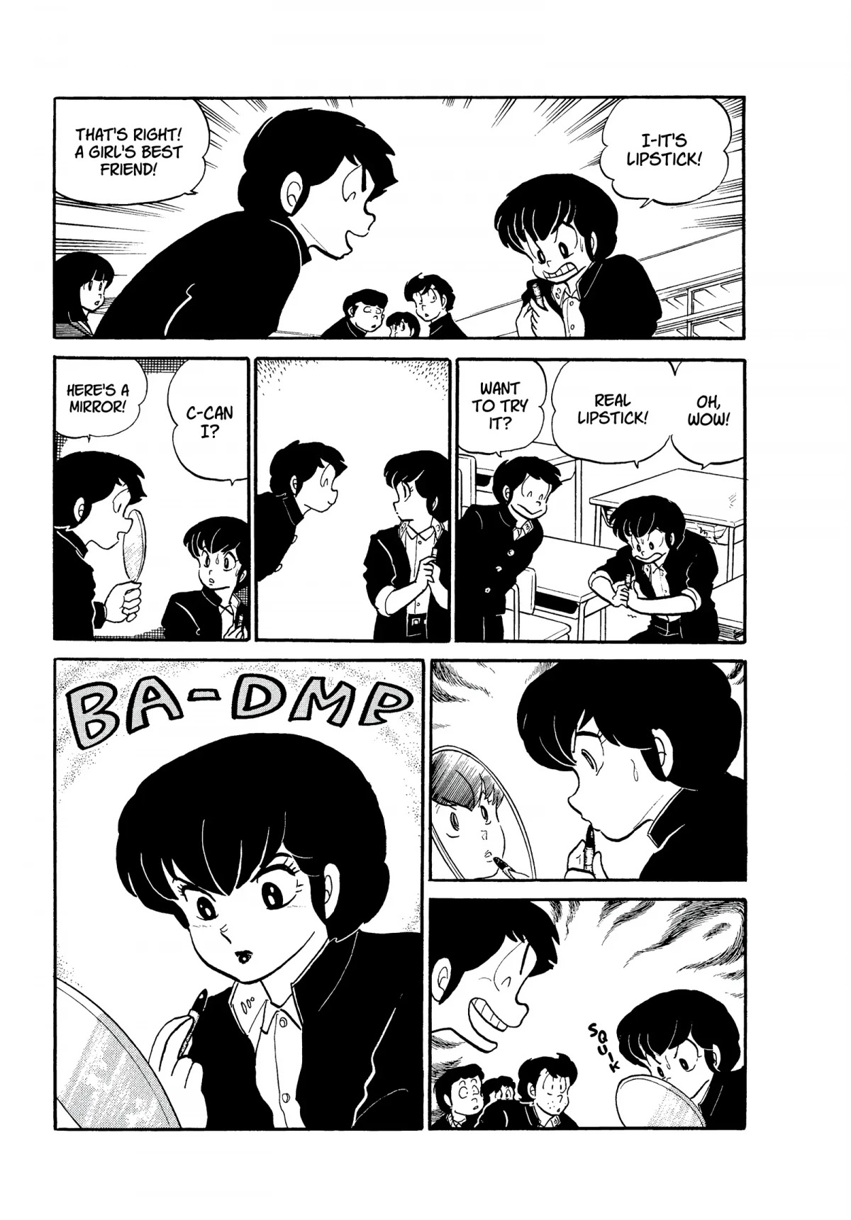 Urusei Yatsura Chapter 172 page 9 - Chapter 172: Indelible Lipstick Magic