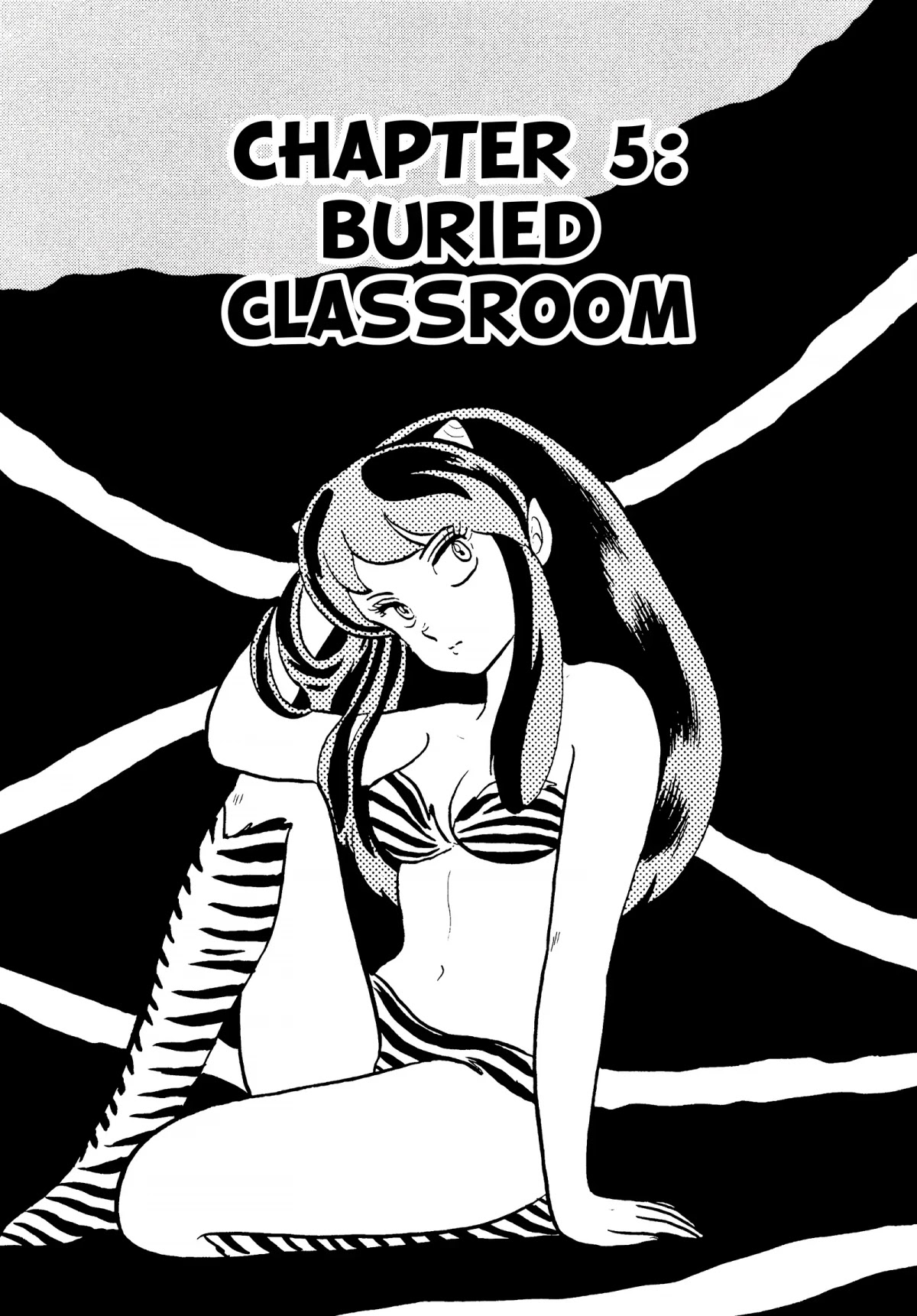 Urusei Yatsura Chapter 173 page 1 - Chapter 173: Buried Classroom