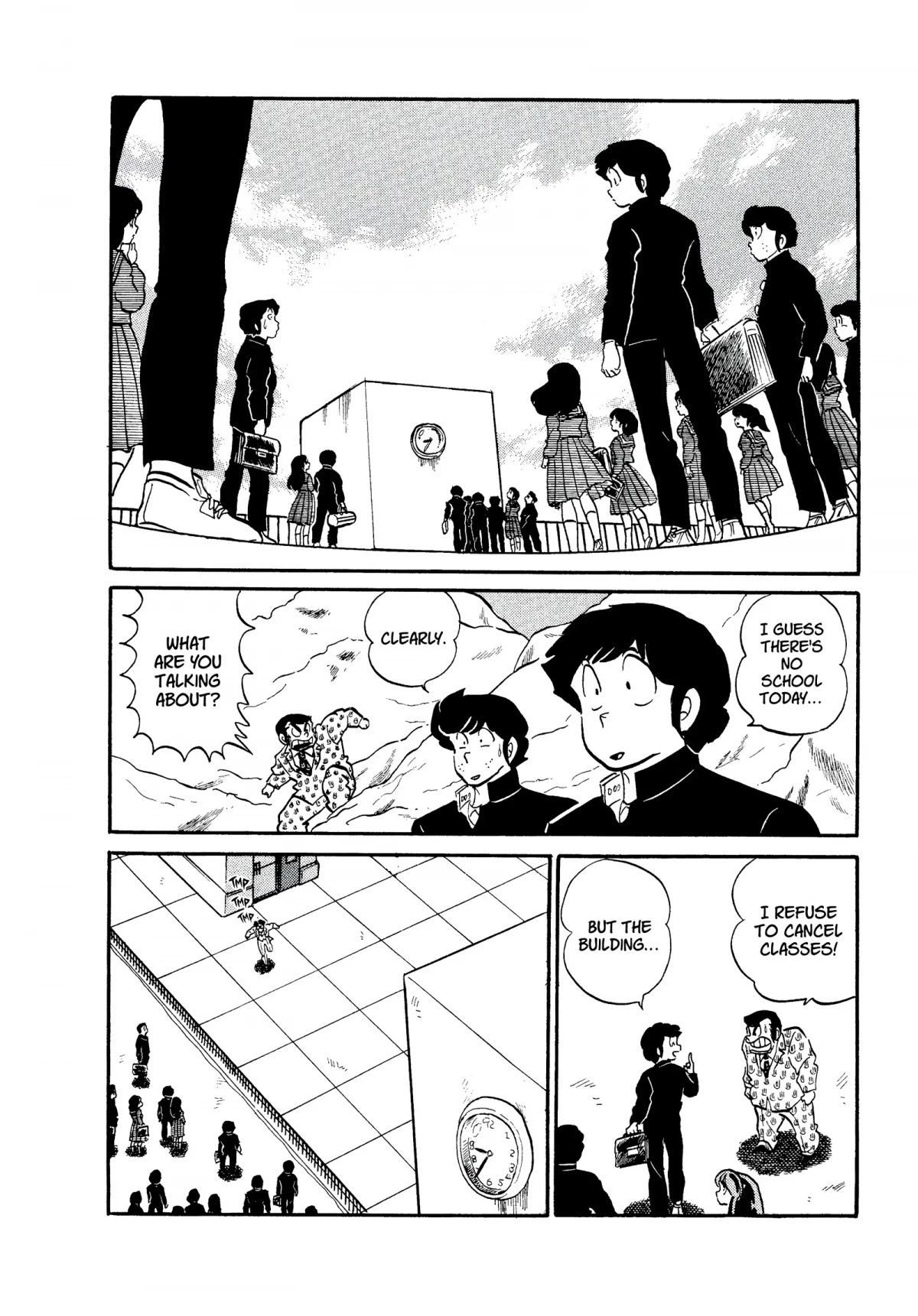 Urusei Yatsura Chapter 173 page 10 - Chapter 173: Buried Classroom