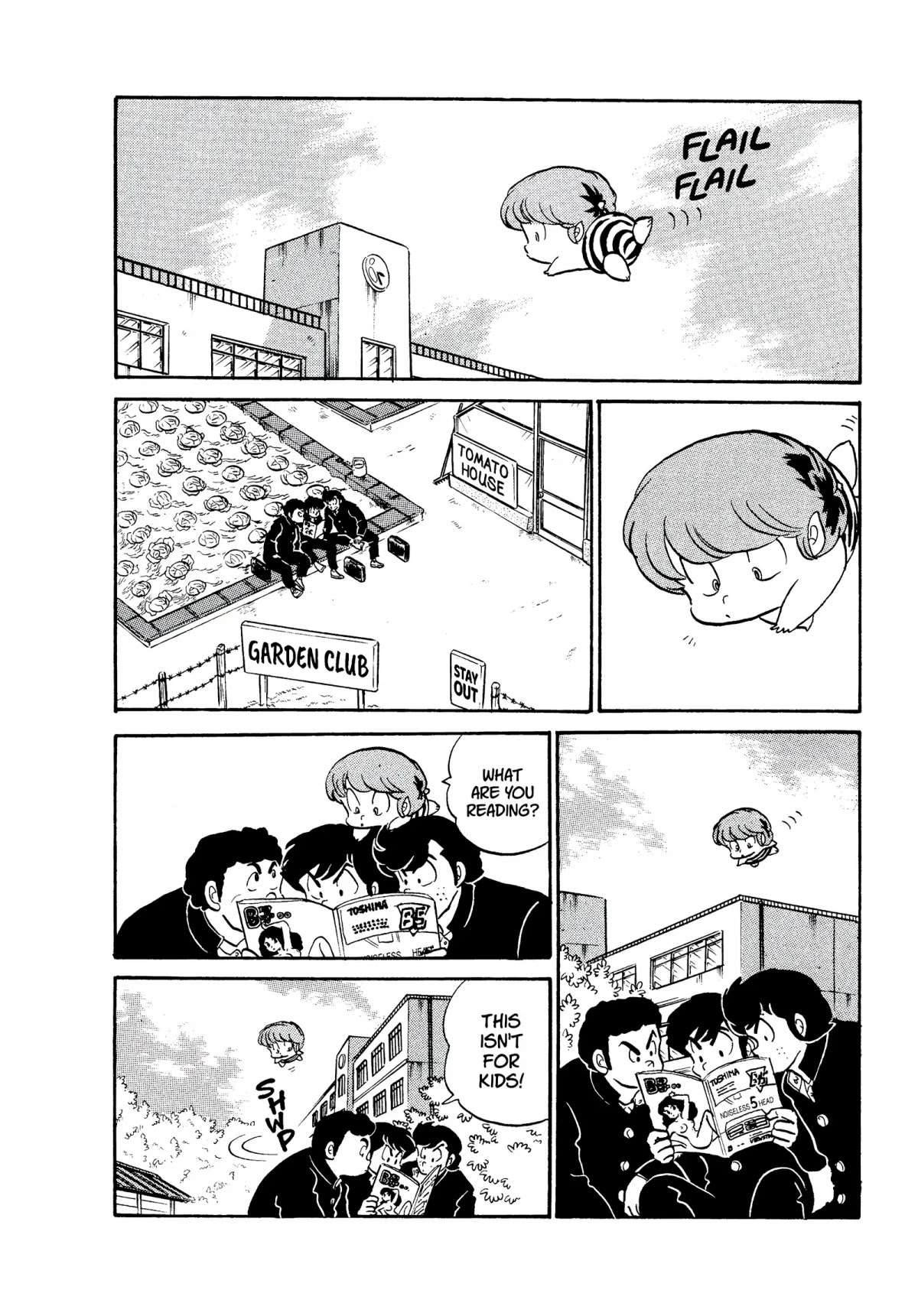 Urusei Yatsura Chapter 173 page 2 - Chapter 173: Buried Classroom