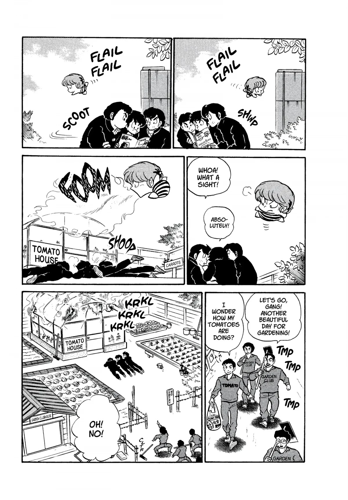 Urusei Yatsura Chapter 173 page 3 - Chapter 173: Buried Classroom