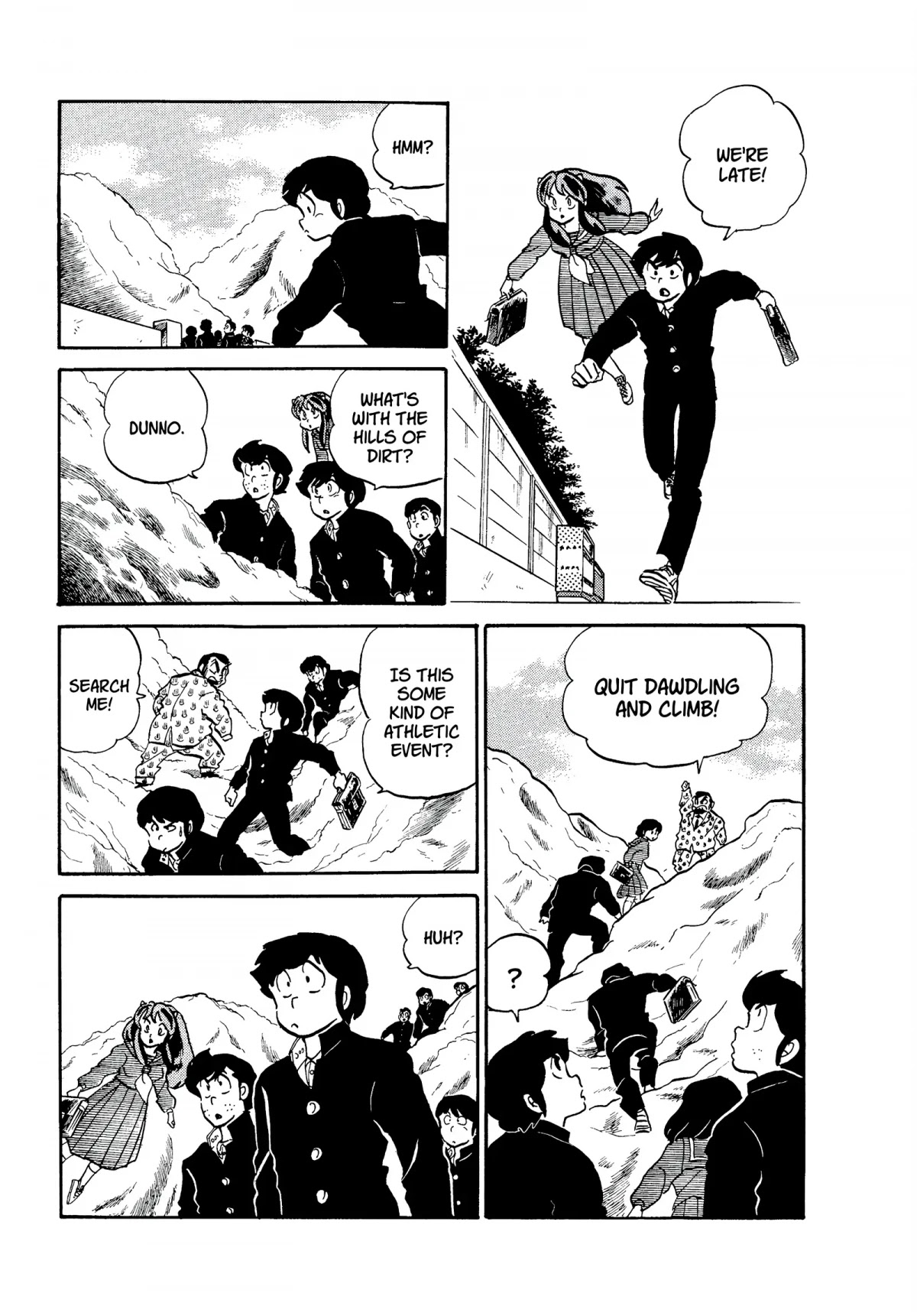 Urusei Yatsura Chapter 173 page 9 - Chapter 173: Buried Classroom