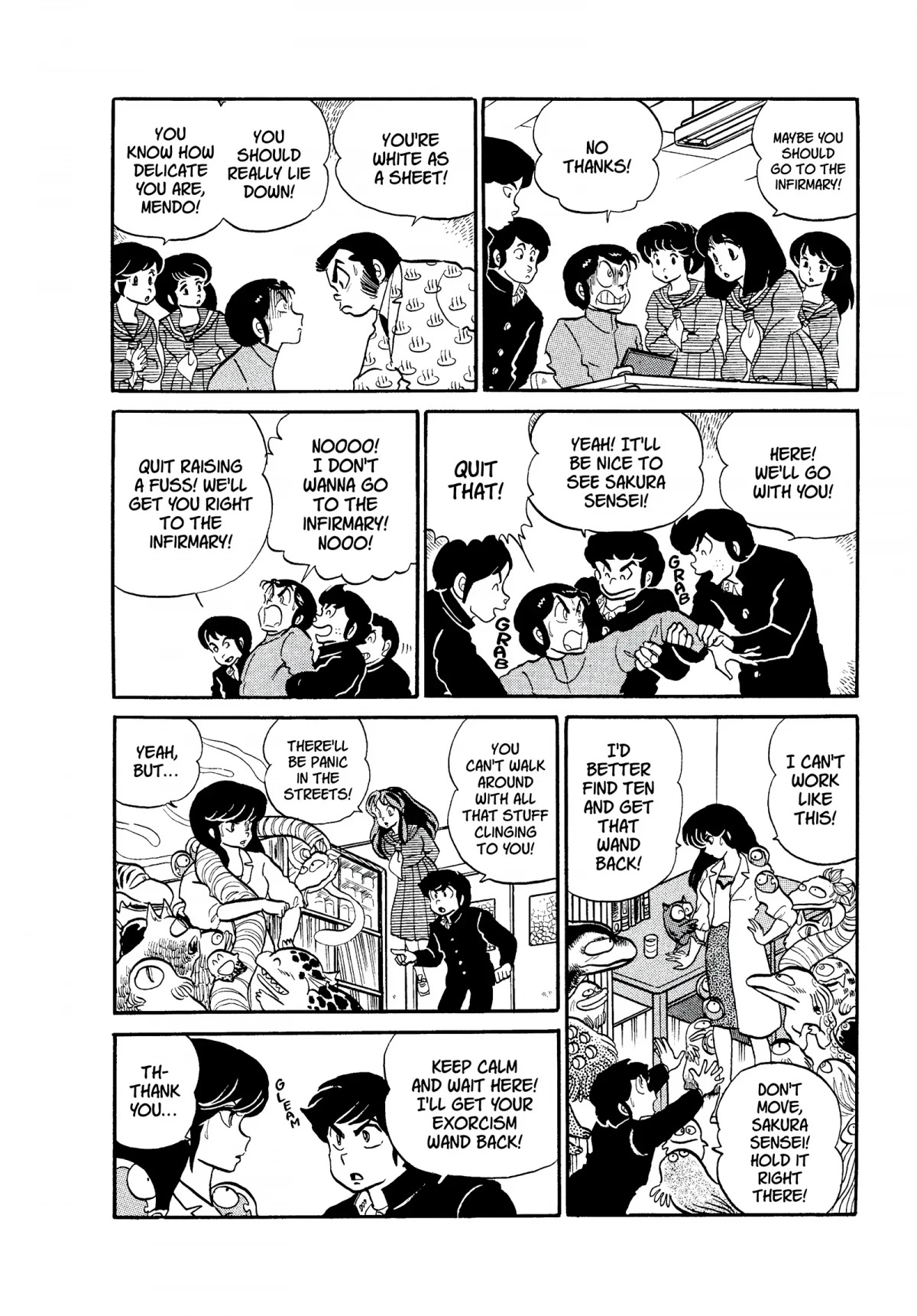 Urusei Yatsura Chapter 174 page 10 - Chapter 174: Beautiful Sakura’s Exorcisms