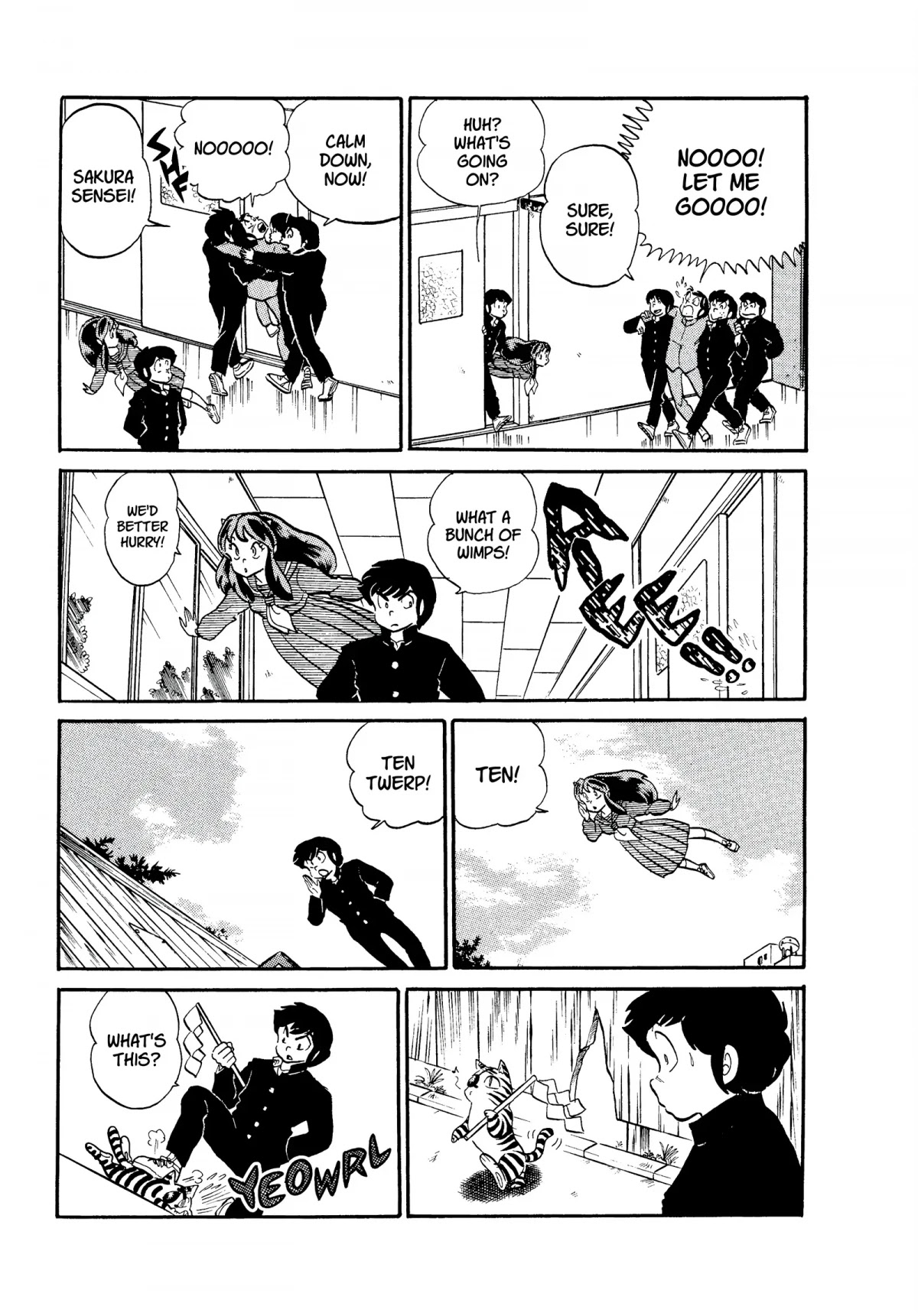 Urusei Yatsura Chapter 174 page 11 - Chapter 174: Beautiful Sakura’s Exorcisms