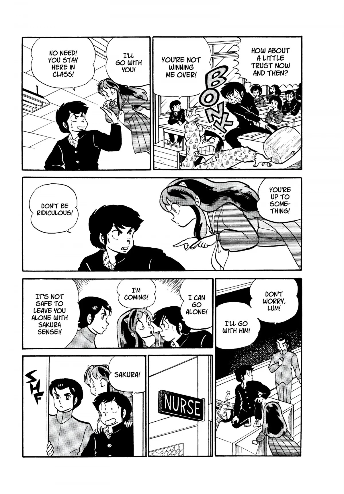 Urusei Yatsura Chapter 174 page 7 - Chapter 174: Beautiful Sakura’s Exorcisms