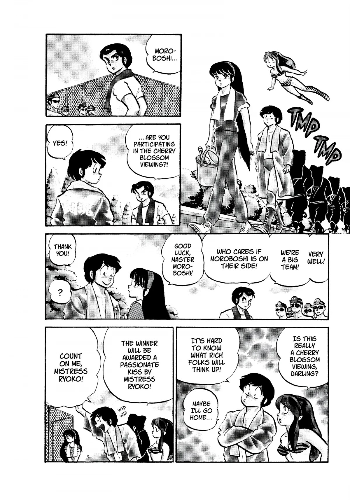 Urusei Yatsura Chapter 175 page 10 - Chapter 175: Flower Viewing Death Match!