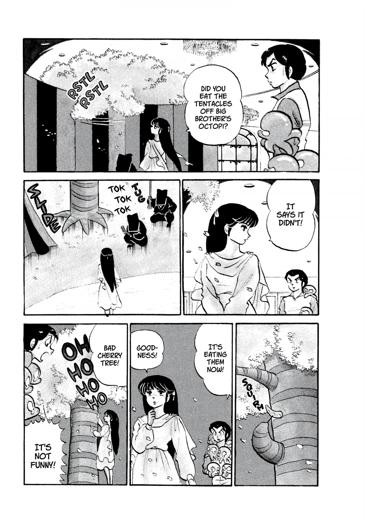 Urusei Yatsura Chapter 175 page 7 - Chapter 175: Flower Viewing Death Match!