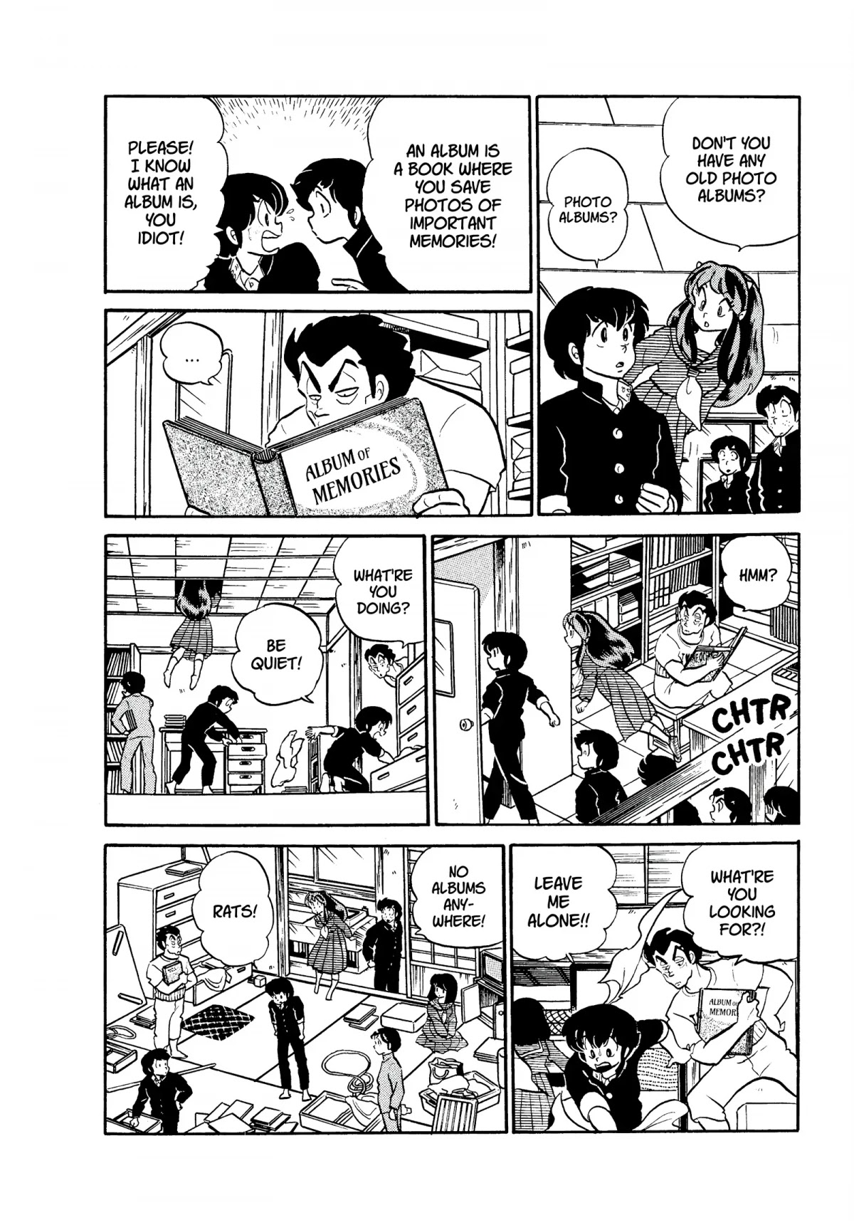 Urusei Yatsura Chapter 177 page 8 - Chapter 177: Album of Memories