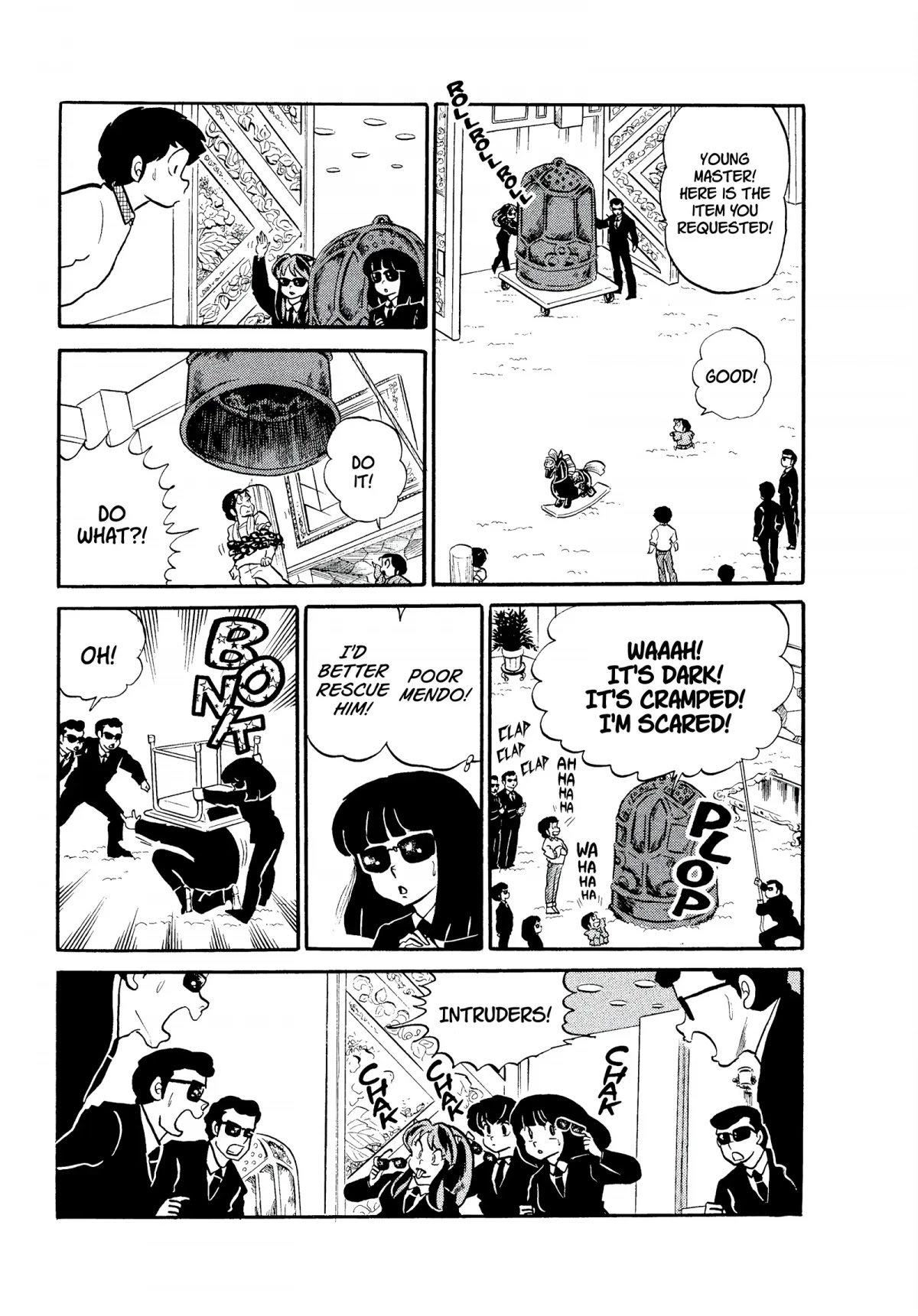 Urusei Yatsura Chapter 179 page 9 - Chapter 179: Frenzied Shutaro