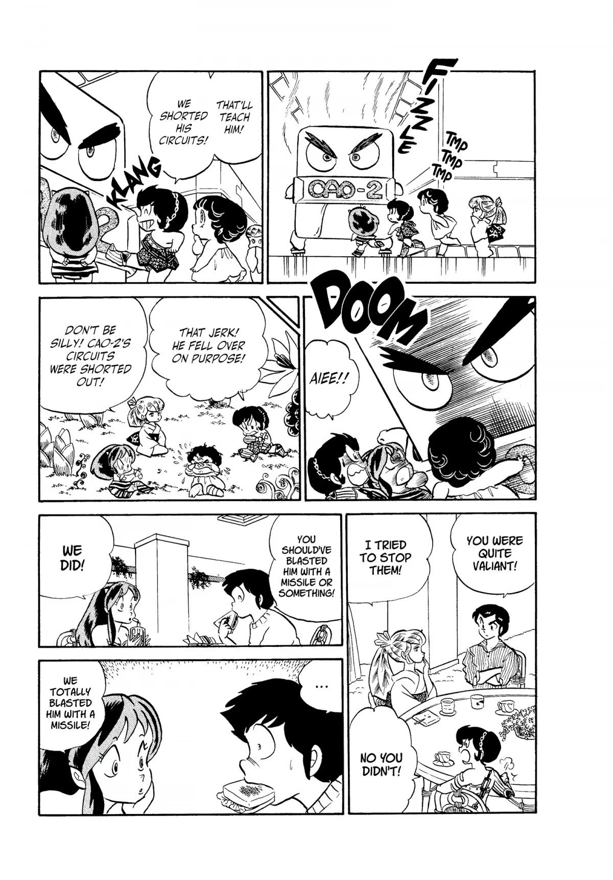 Urusei Yatsura Chapter 180 page 11 - Chapter 180: Cosmo Teacher CAO-2