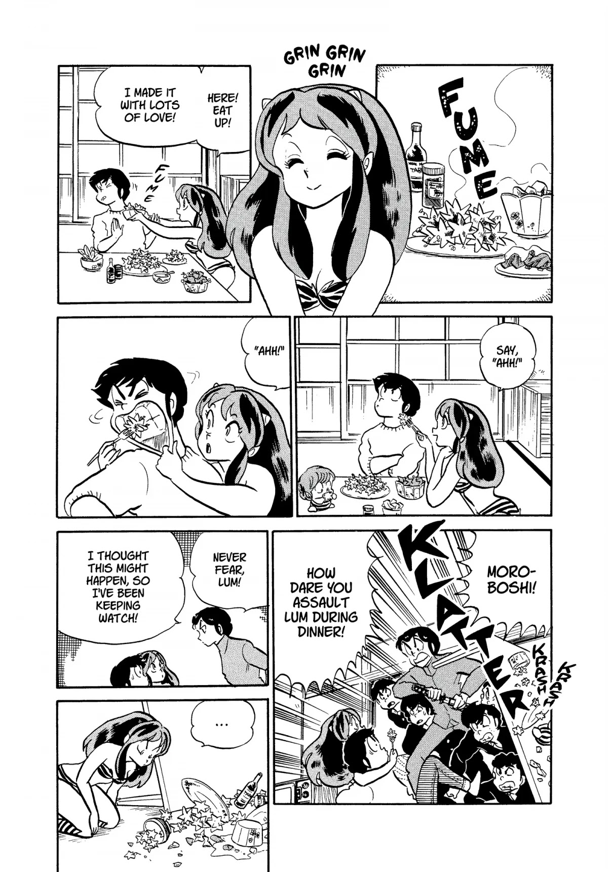 Urusei Yatsura Chapter 183 page 10 - Chapter 183: A Night Alone