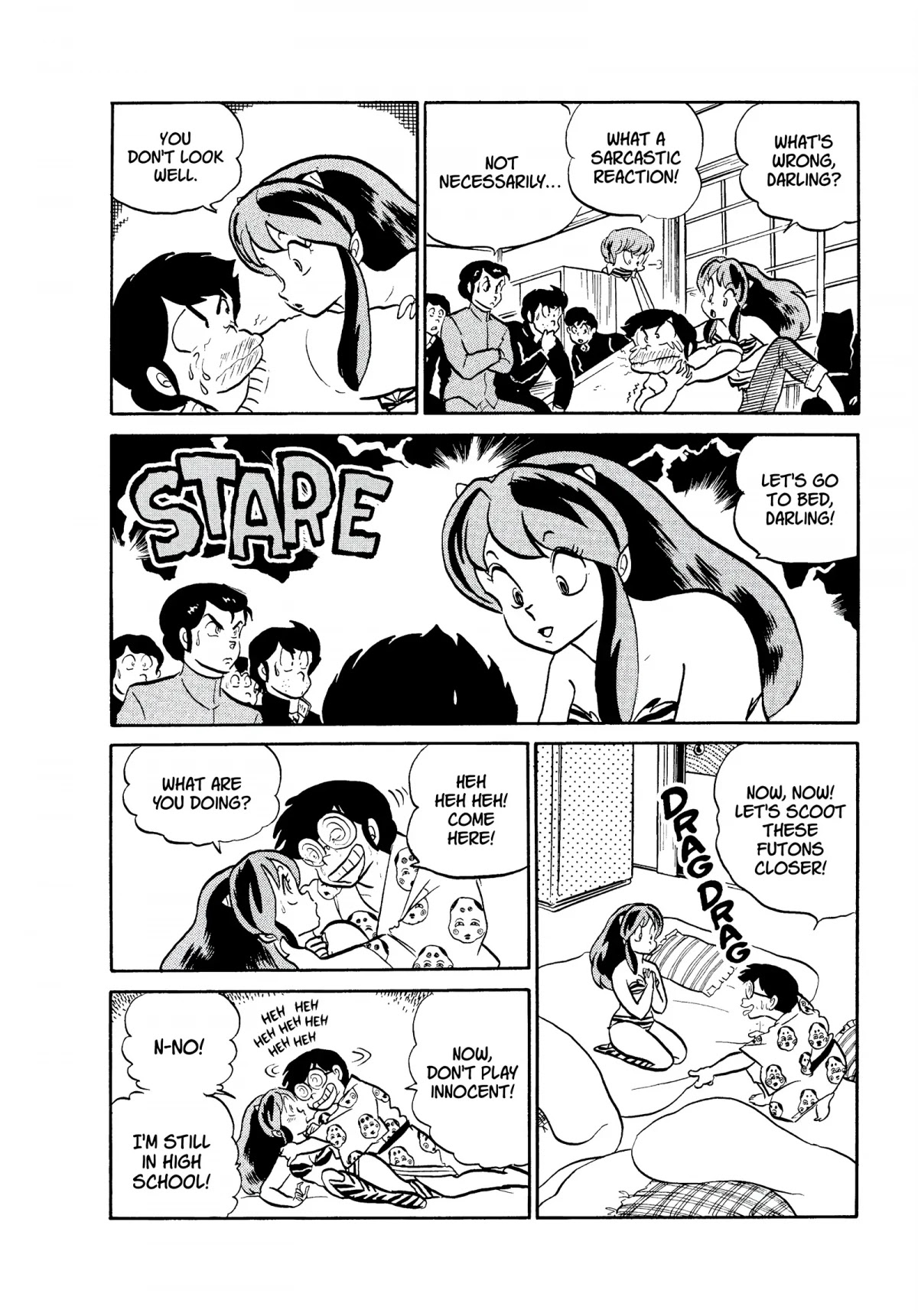Urusei Yatsura Chapter 183 page 12 - Chapter 183: A Night Alone