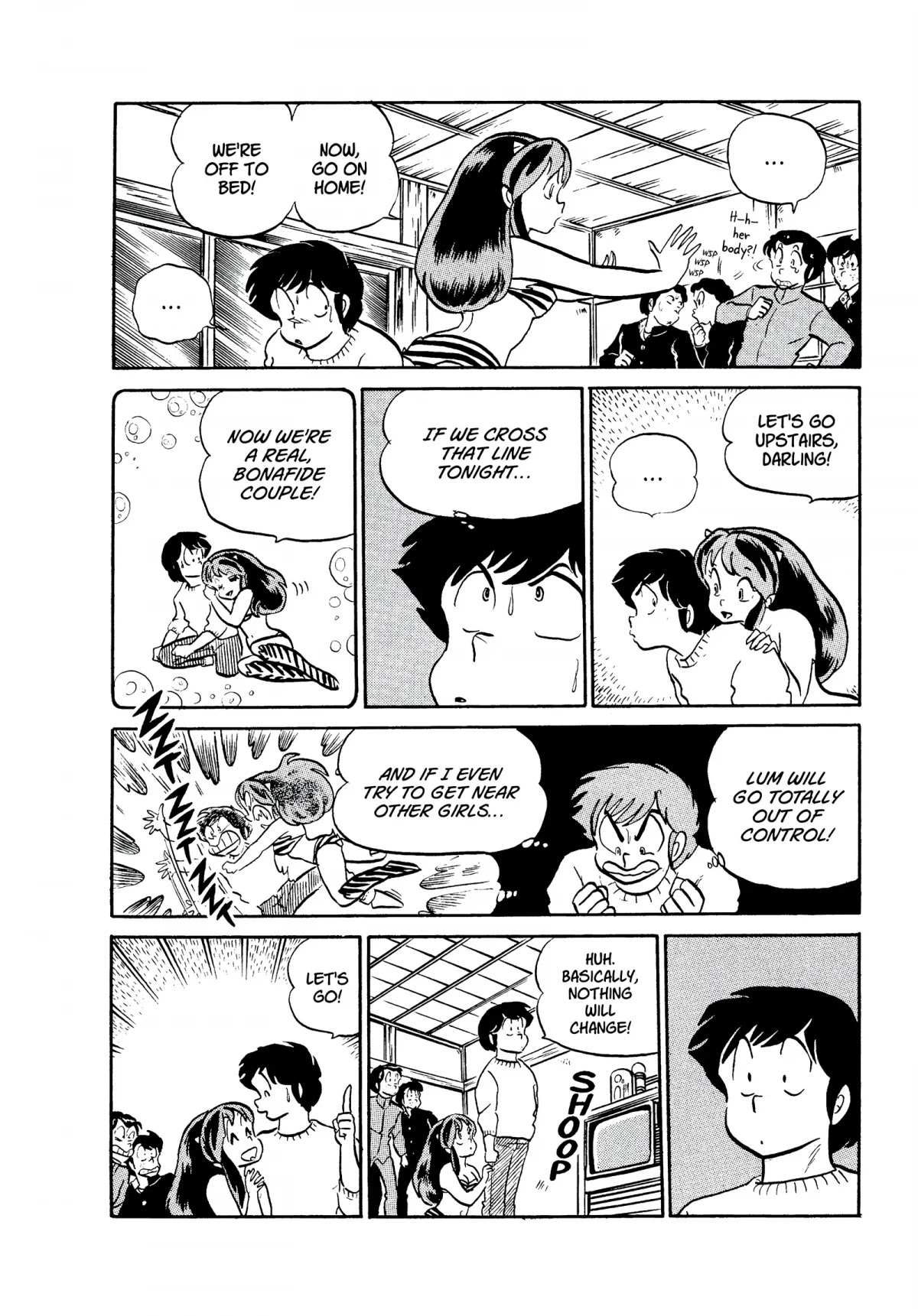 Urusei Yatsura Chapter 183 page 14 - Chapter 183: A Night Alone
