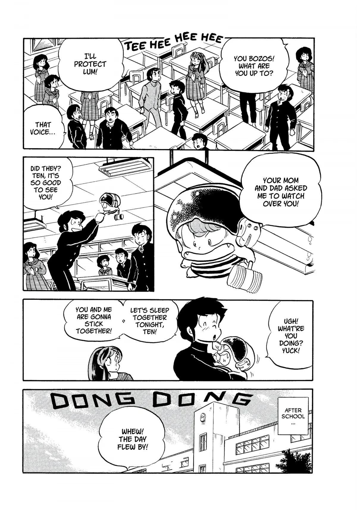Urusei Yatsura Chapter 183 page 5 - Chapter 183: A Night Alone