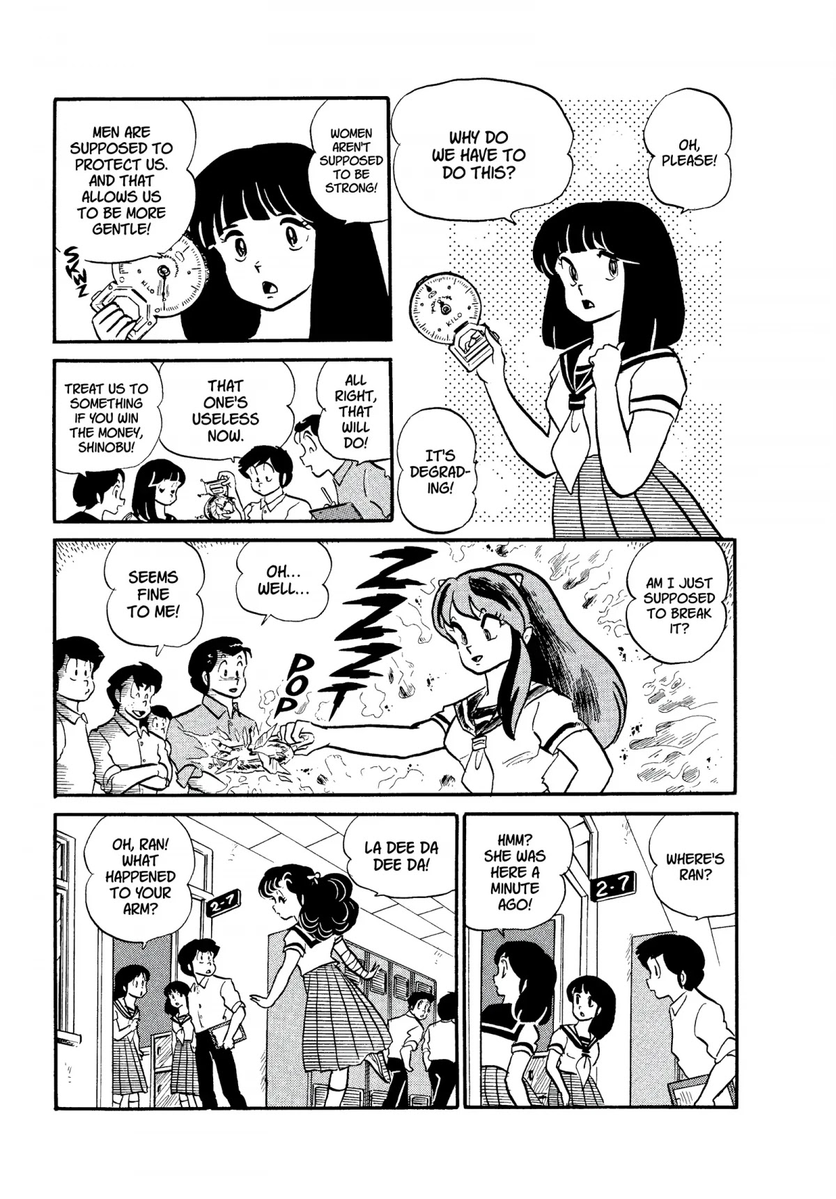 Urusei Yatsura Chapter 186 page 11 - Chapter 186: Miss Tomobiki Contest: Preliminary Round