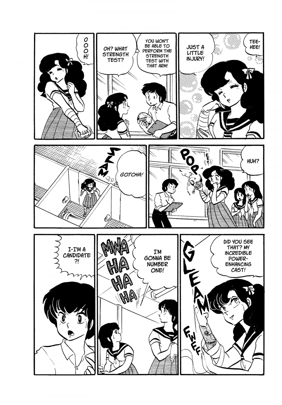 Urusei Yatsura Chapter 186 page 12 - Chapter 186: Miss Tomobiki Contest: Preliminary Round