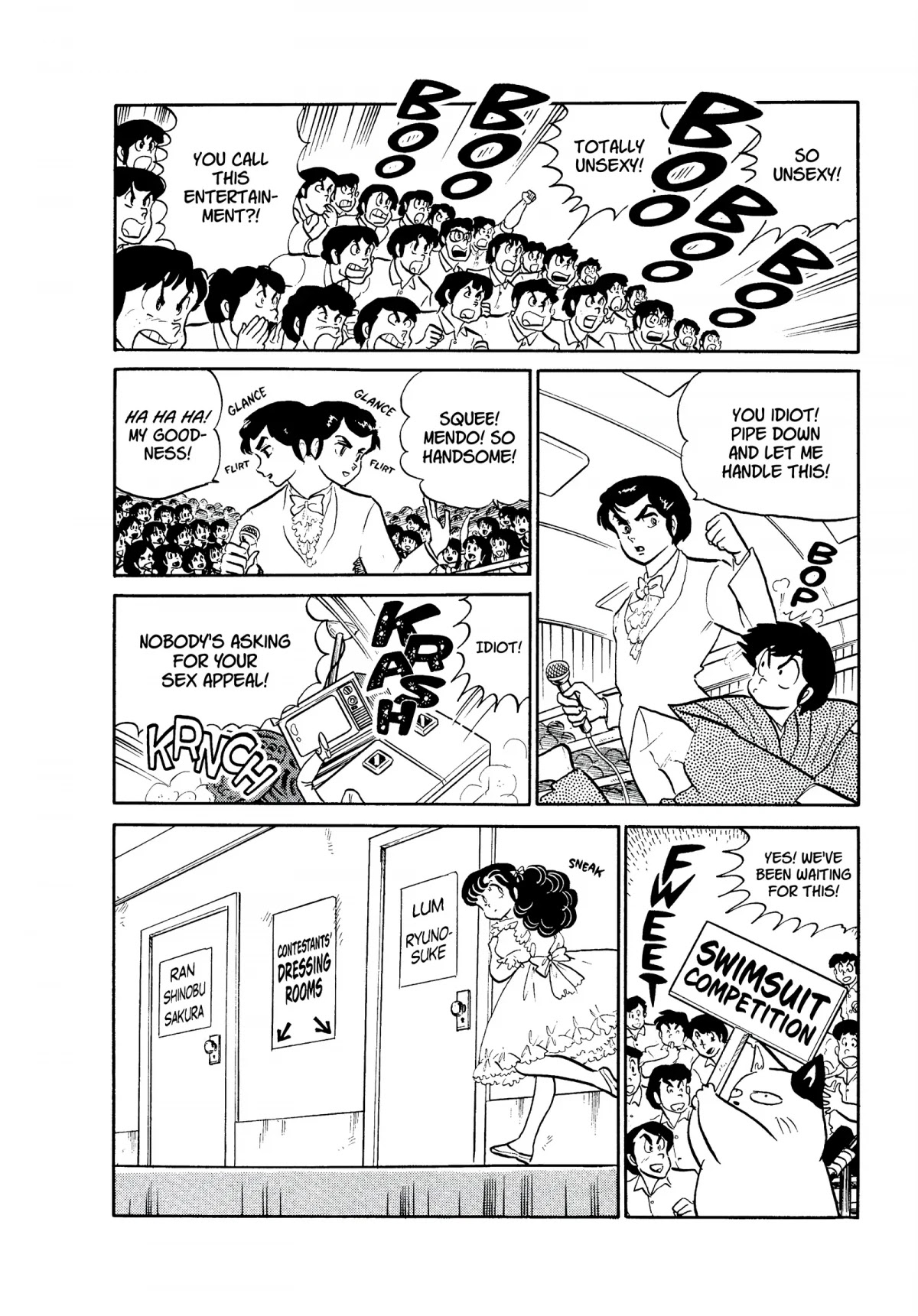 Urusei Yatsura Chapter 187 page 10 - Chapter 187: Miss Tomobiki Contest: Main Contest