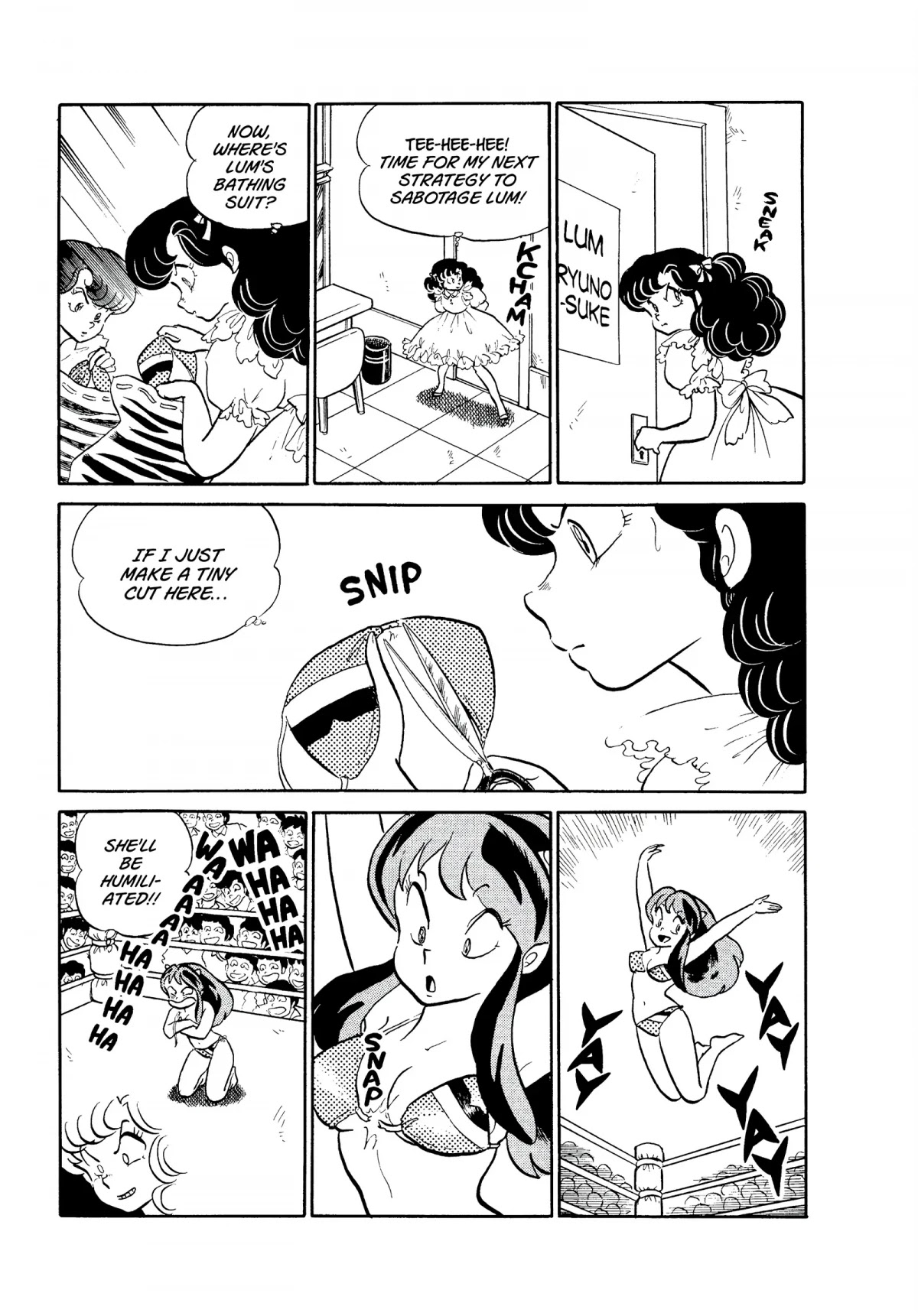 Urusei Yatsura Chapter 187 page 11 - Chapter 187: Miss Tomobiki Contest: Main Contest