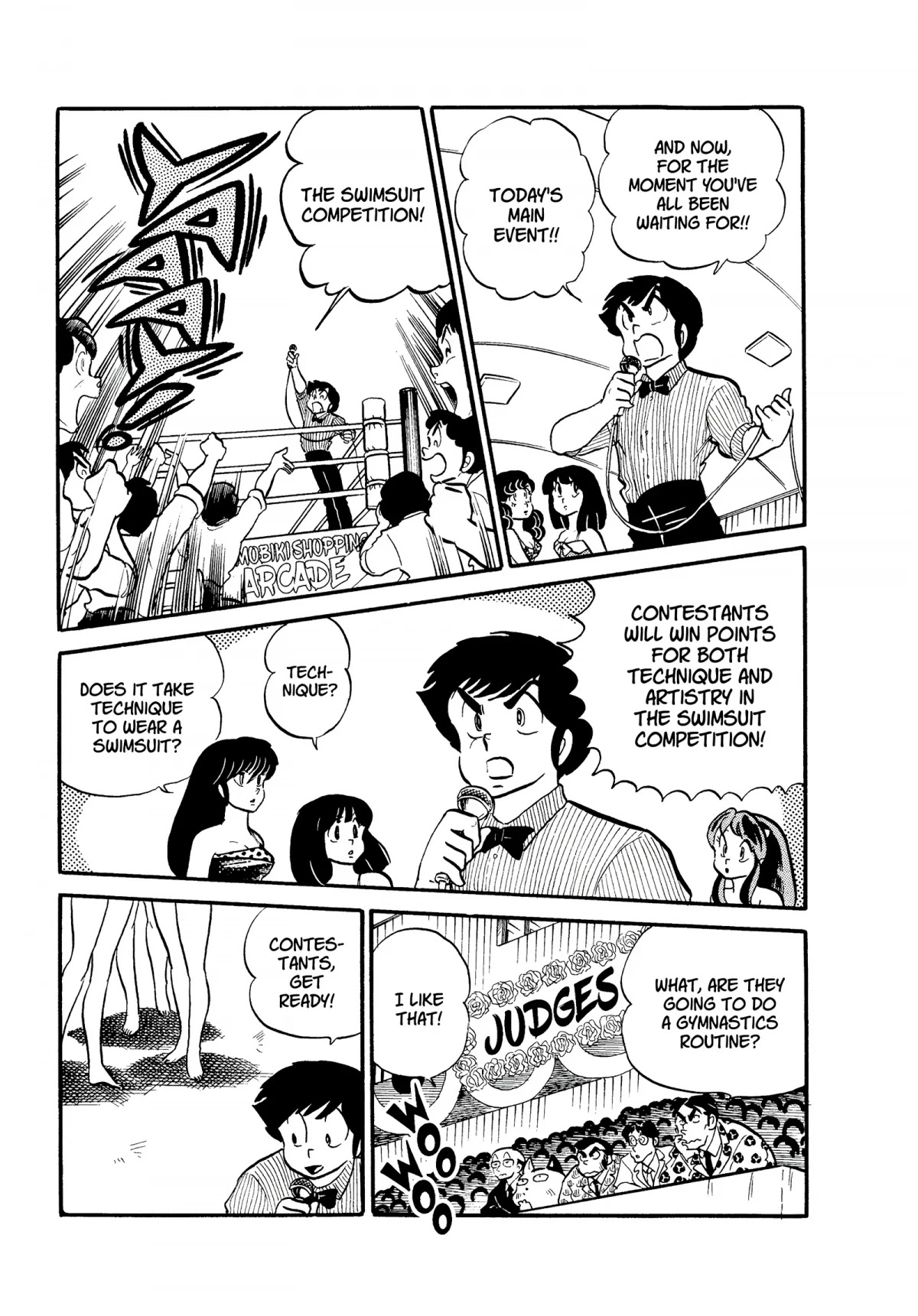 Urusei Yatsura Chapter 188 page 13 - Chapter 188: Miss Tomobiki Contest: Swimsuit Competition