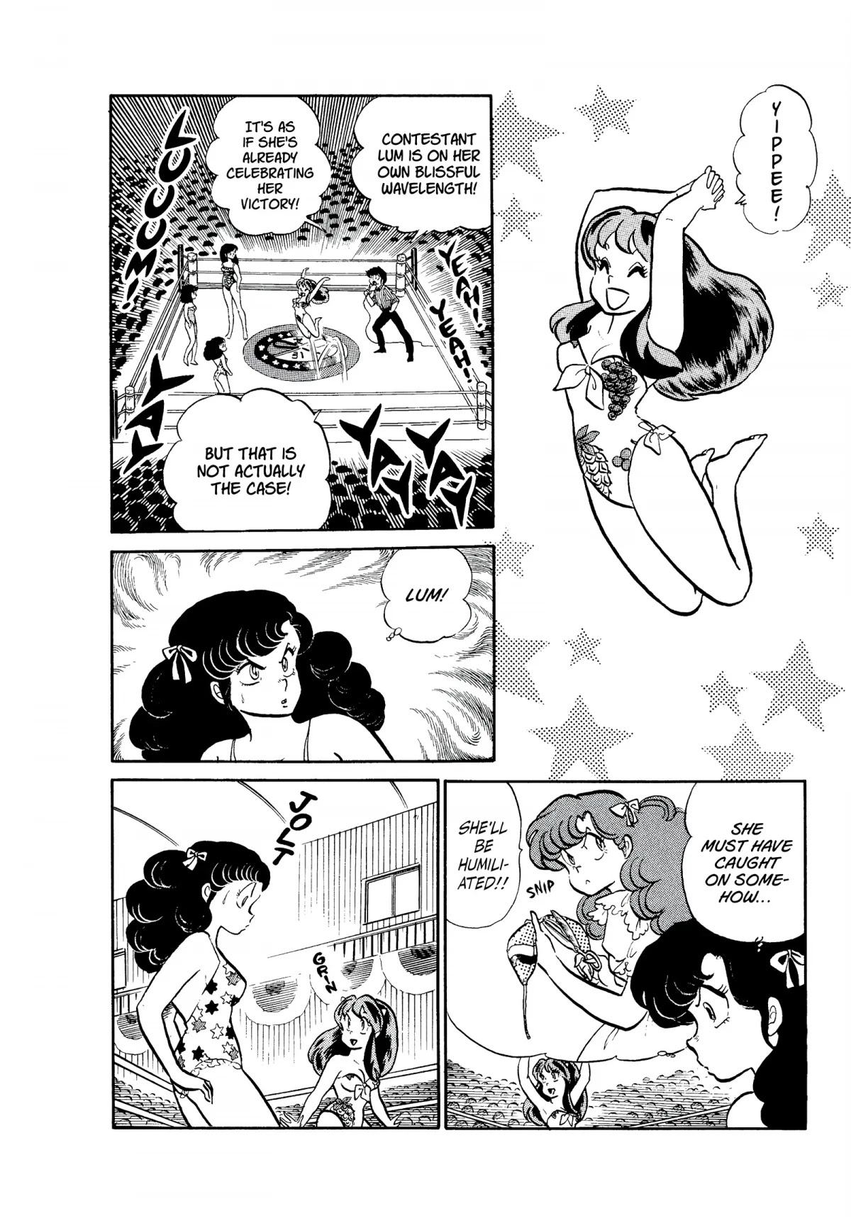 Urusei Yatsura Chapter 188 page 2 - Chapter 188: Miss Tomobiki Contest: Swimsuit Competition