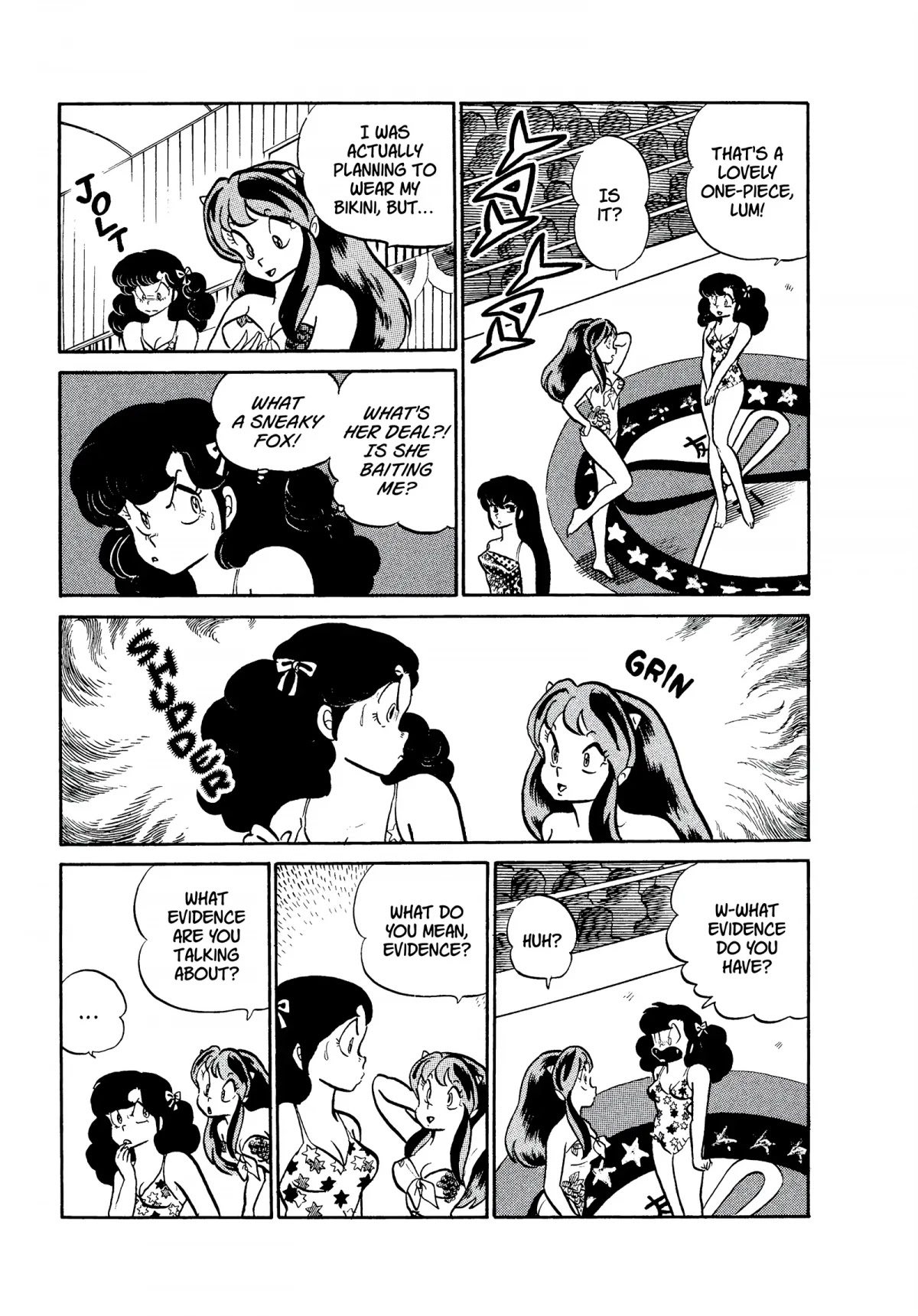 Urusei Yatsura Chapter 188 page 3 - Chapter 188: Miss Tomobiki Contest: Swimsuit Competition