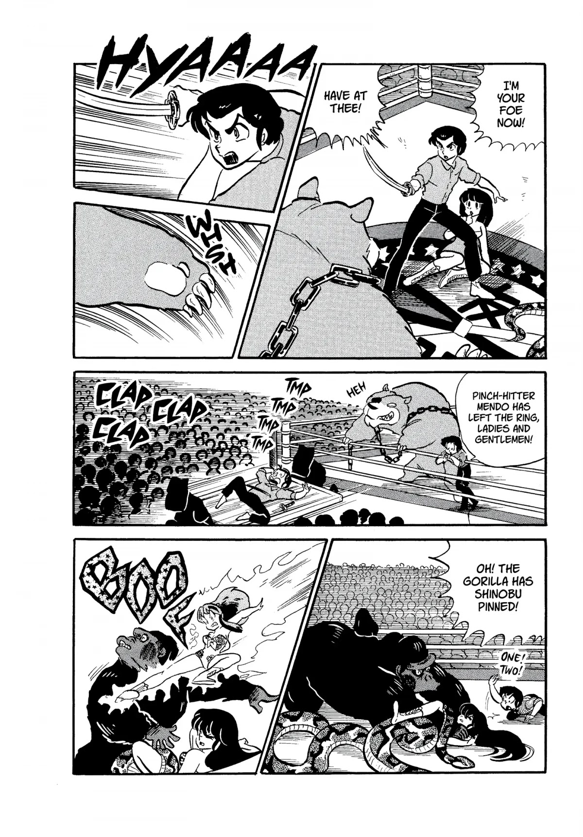 Urusei Yatsura Chapter 189 page 10 - Chapter 189: Miss Tomobiki Contest: Battle of the Women