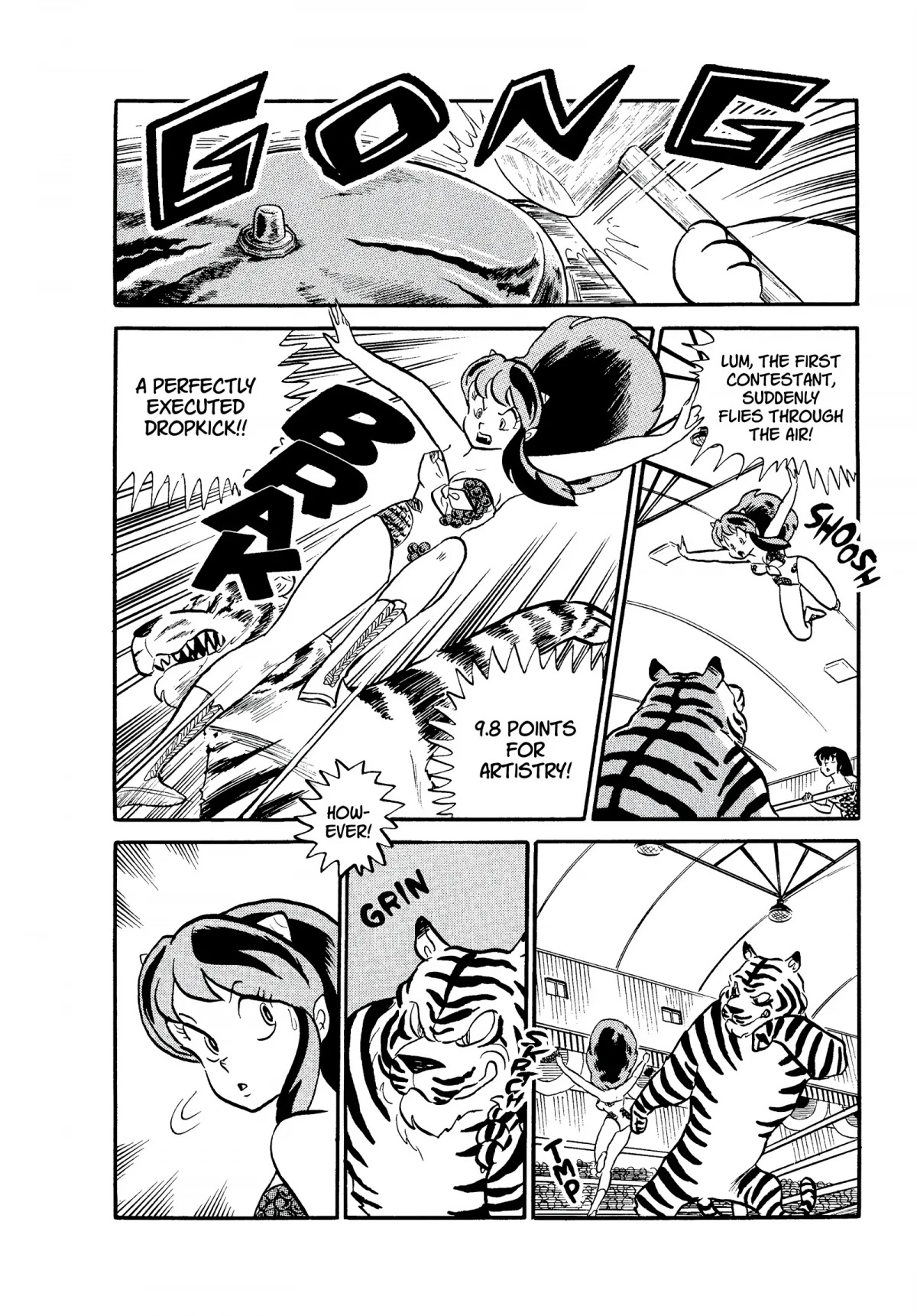 Urusei Yatsura Chapter 189 page 4 - Chapter 189: Miss Tomobiki Contest: Battle of the Women