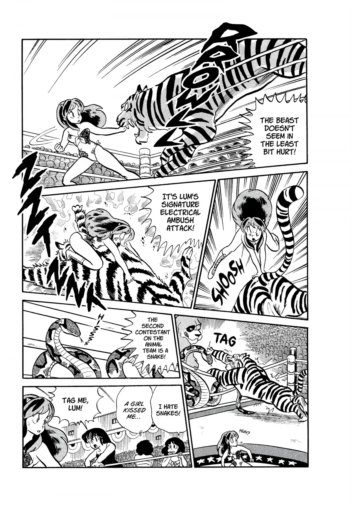 Urusei Yatsura Chapter 189 page 5 - Chapter 189: Miss Tomobiki Contest: Battle of the Women