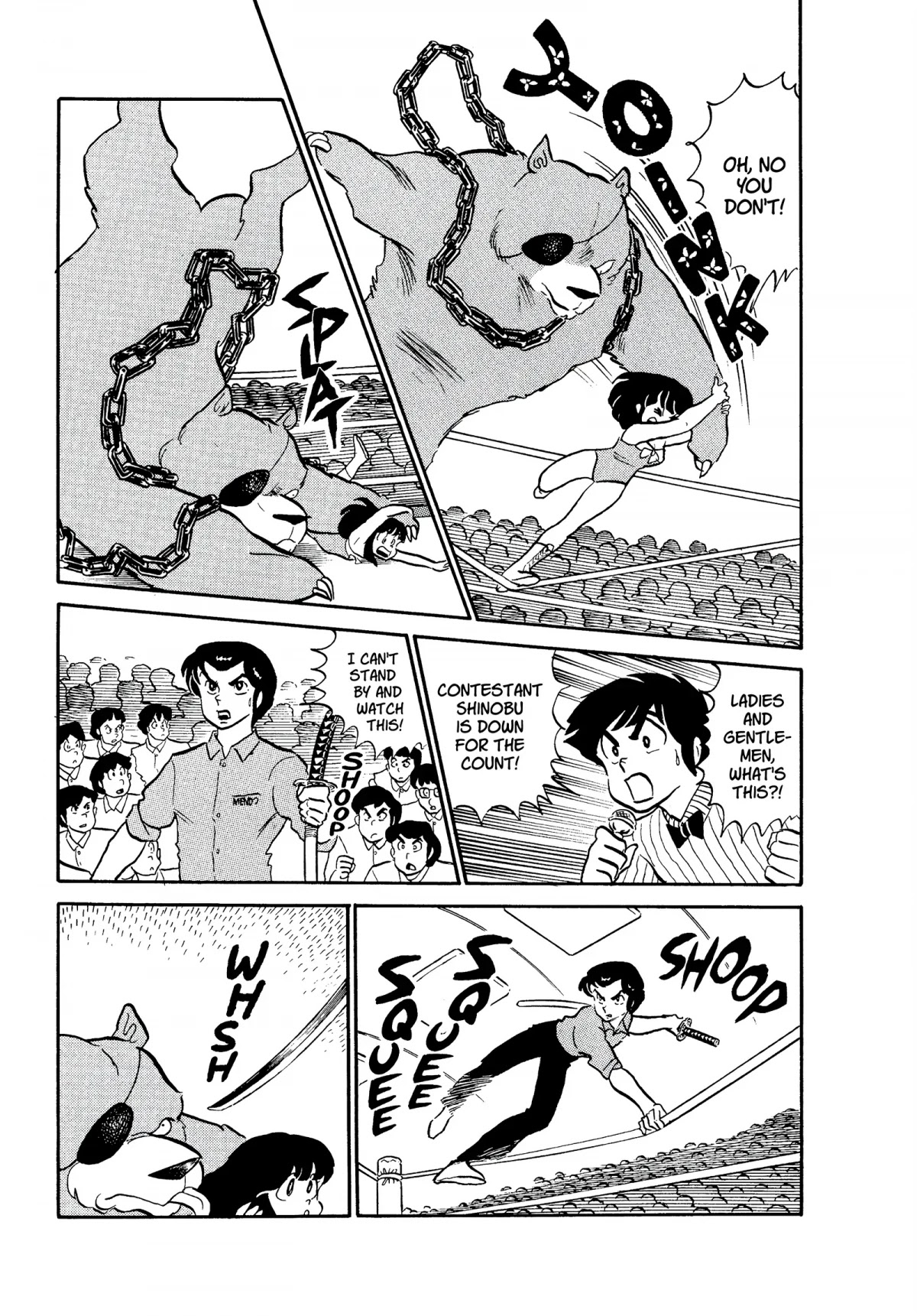 Urusei Yatsura Chapter 189 page 9 - Chapter 189: Miss Tomobiki Contest: Battle of the Women