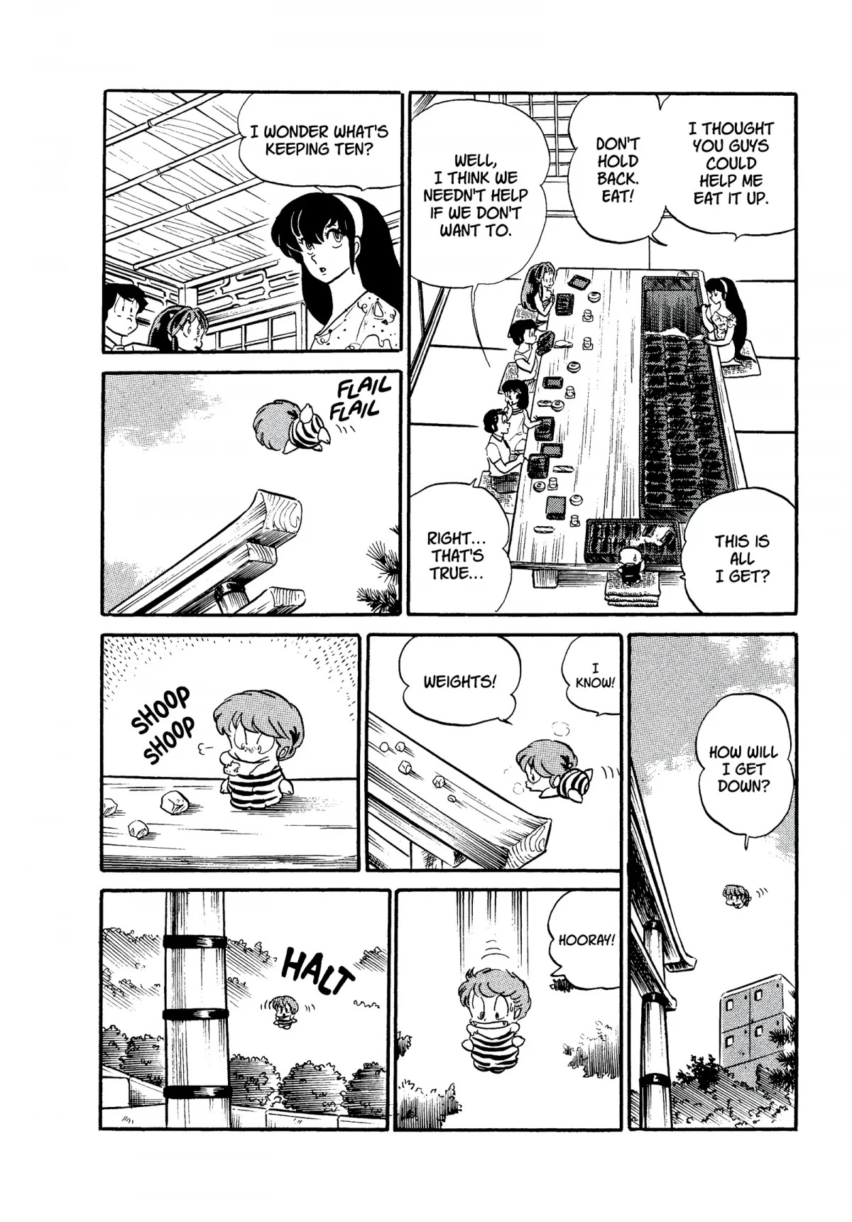 Urusei Yatsura Chapter 192 page 10 - Chapter 192: Ten Floats in Space?!