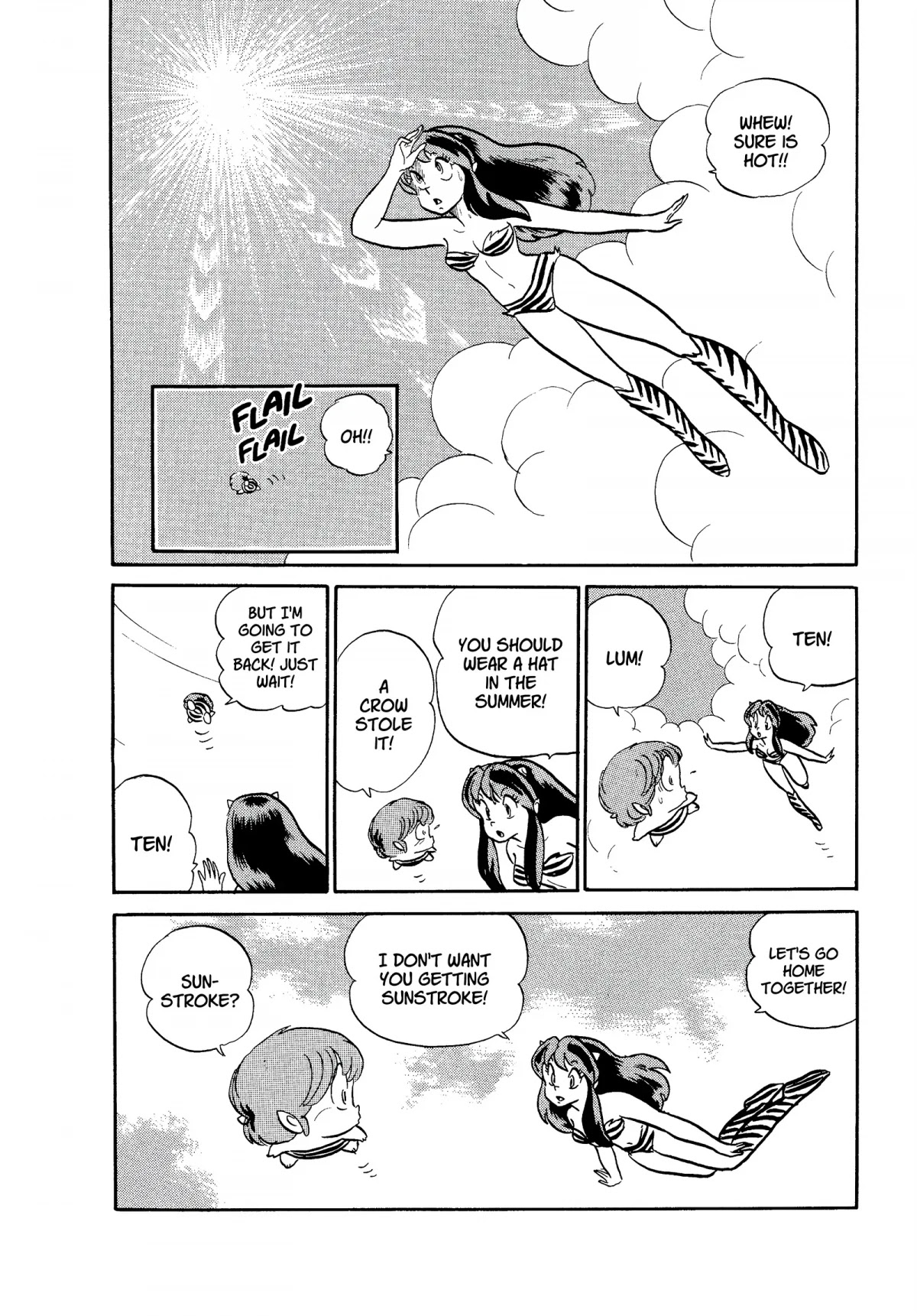 Urusei Yatsura Chapter 192 page 4 - Chapter 192: Ten Floats in Space?!