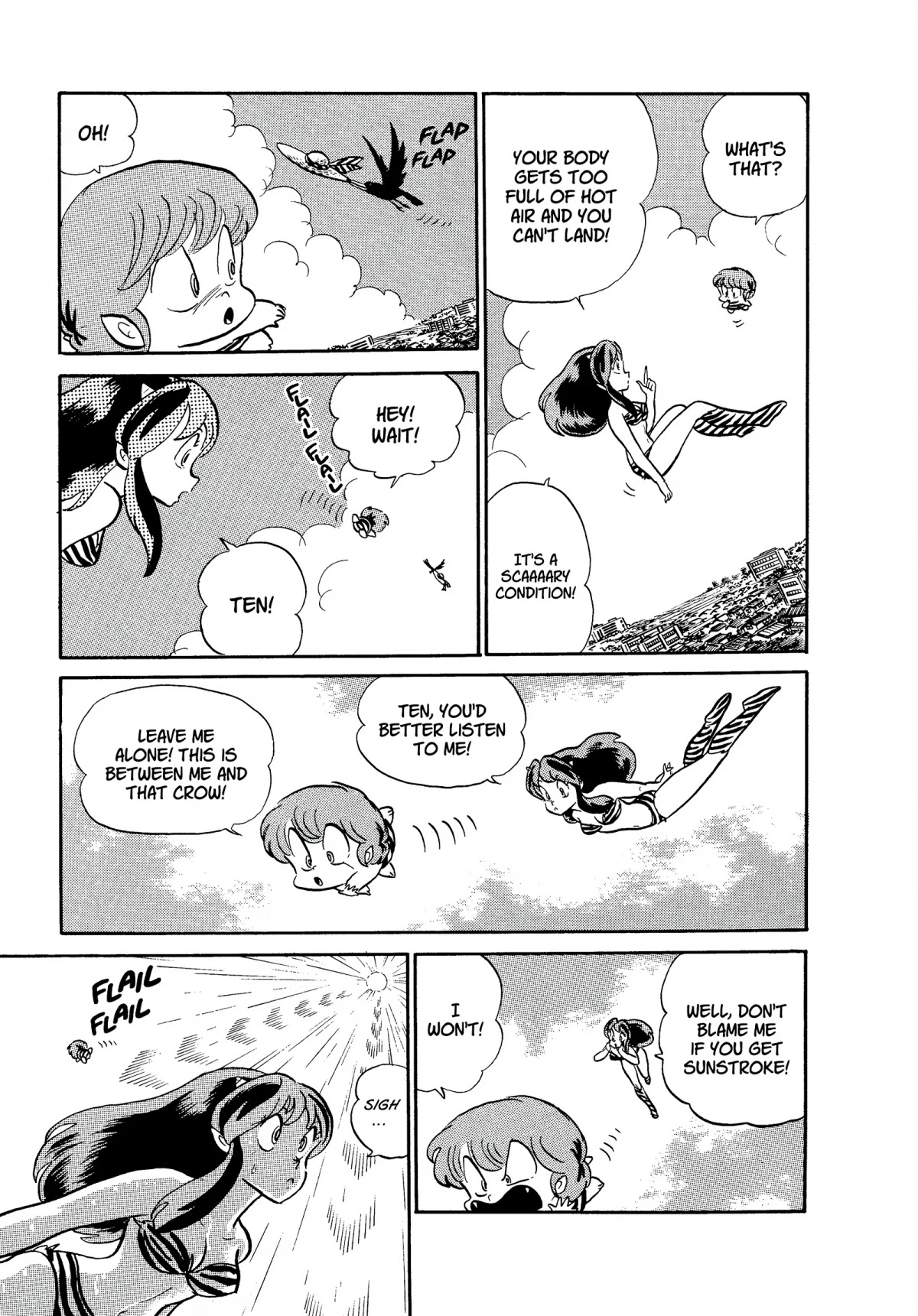 Urusei Yatsura Chapter 192 page 5 - Chapter 192: Ten Floats in Space?!