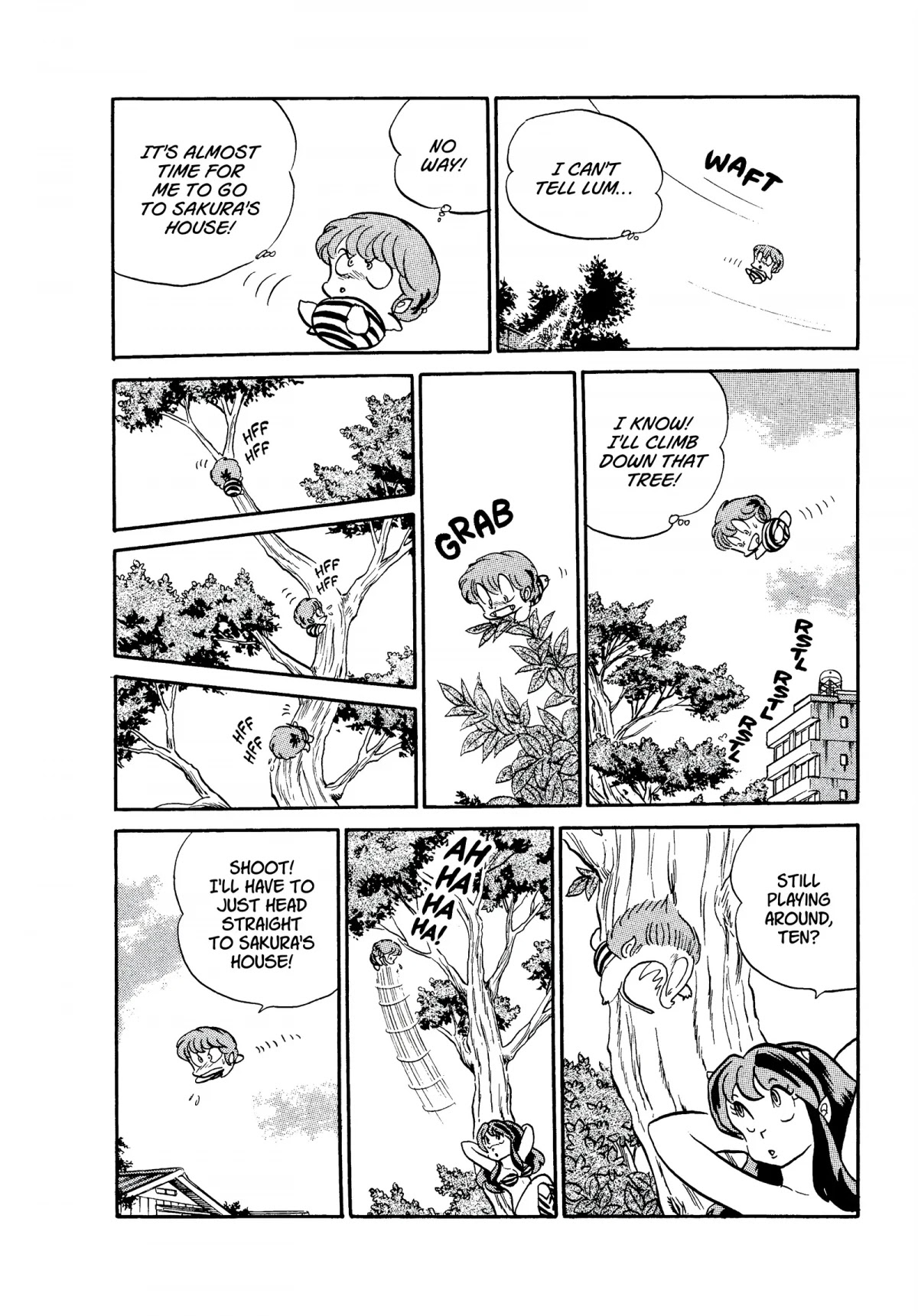 Urusei Yatsura Chapter 192 page 8 - Chapter 192: Ten Floats in Space?!