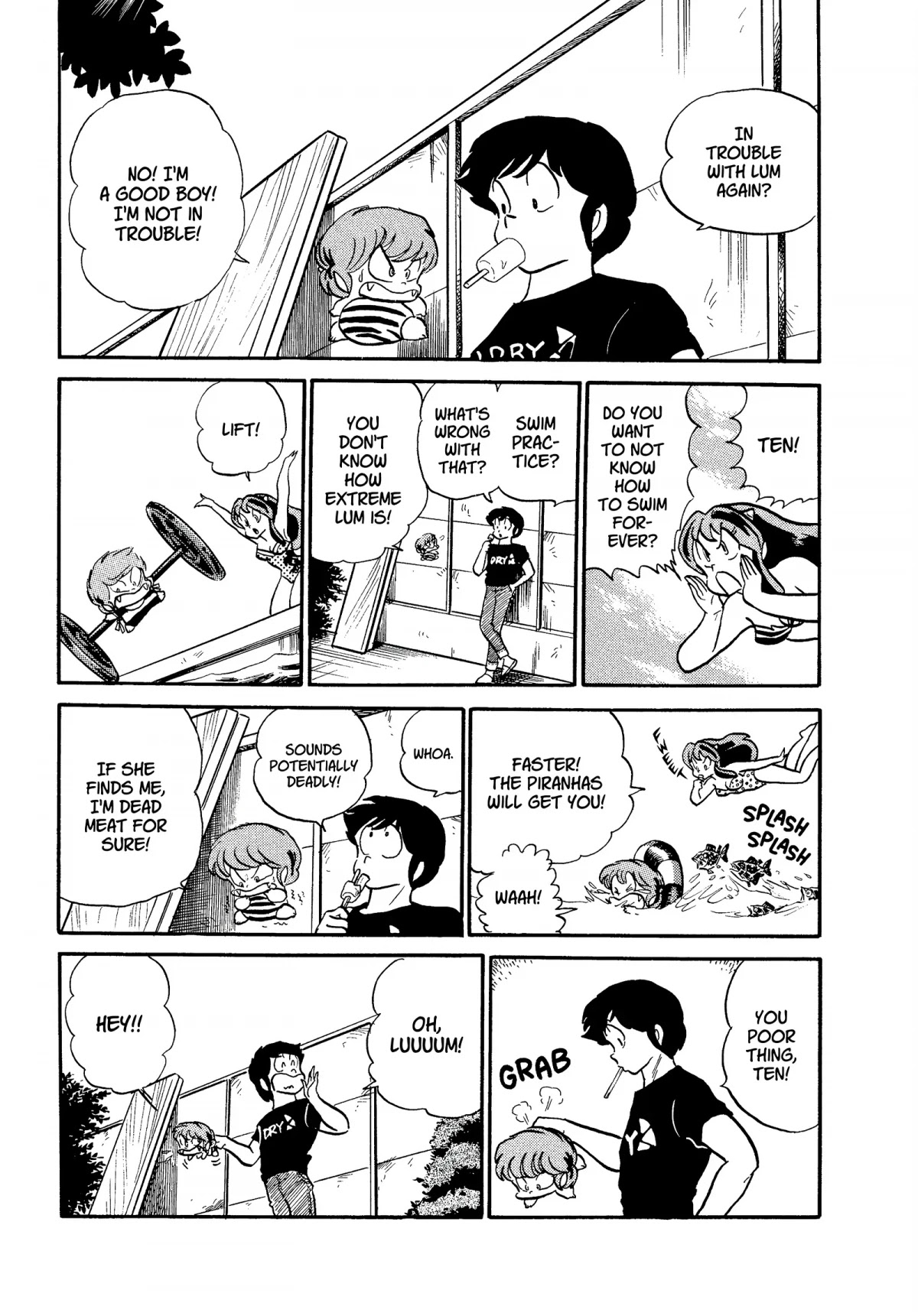 Urusei Yatsura Chapter 197 page 3 - Chapter 197: I Am a F-I-S-H
