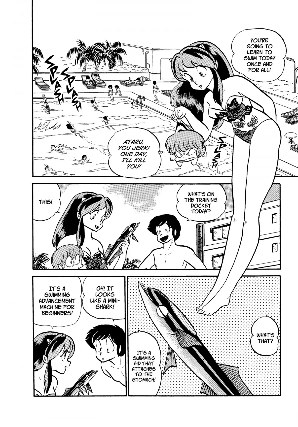 Urusei Yatsura Chapter 197 page 4 - Chapter 197: I Am a F-I-S-H