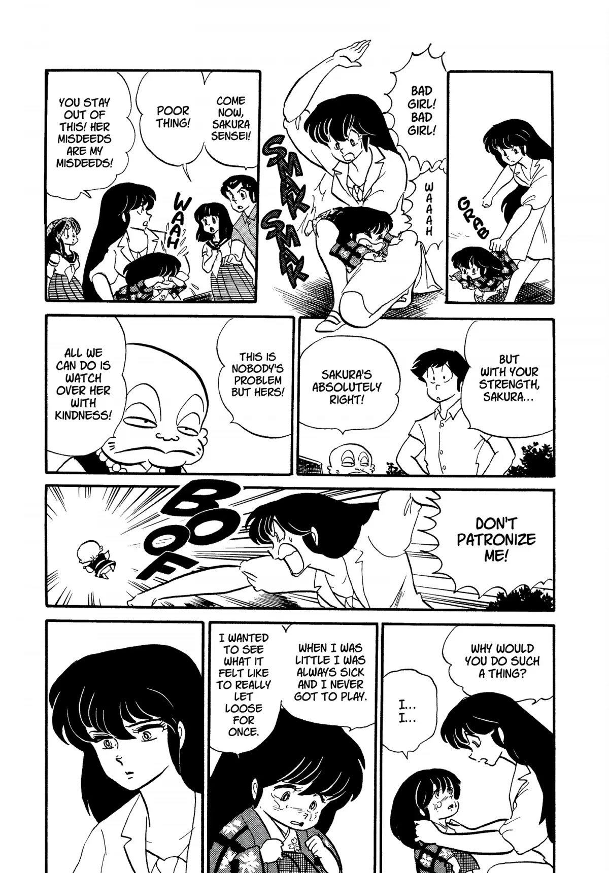 Urusei Yatsura Chapter 198 page 15 - Chapter 198: Sakura’s Sorrowful Childhood